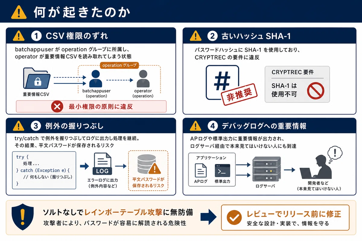 何が起きたのか
