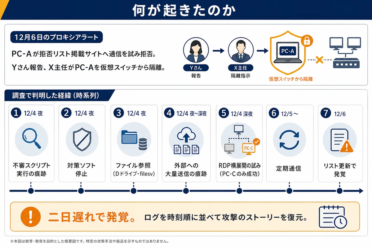 何が起きたのか