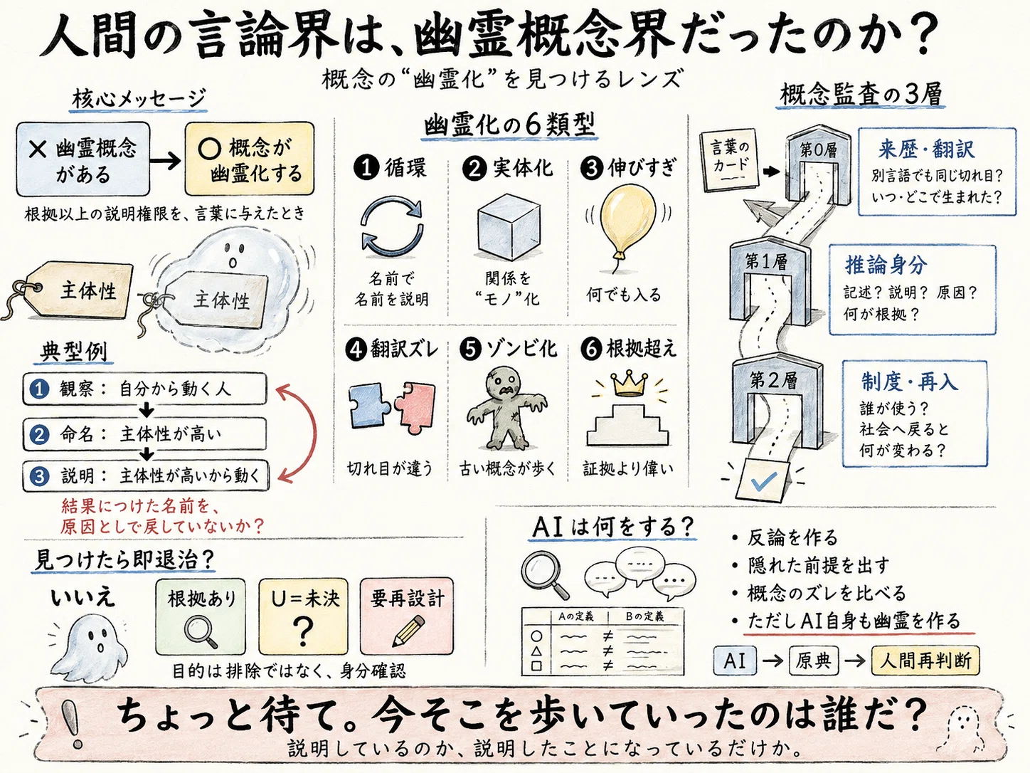 人間の言論界は、幽霊概念界だったのか――『ゼイリブ』の眼鏡をかけて