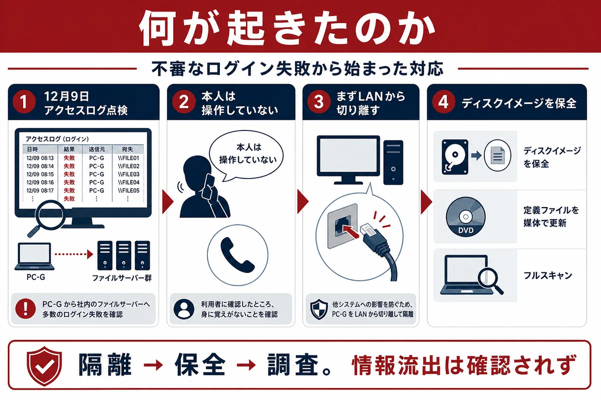 何が起きたのか