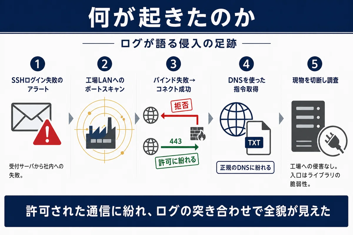 何が起きたのか
