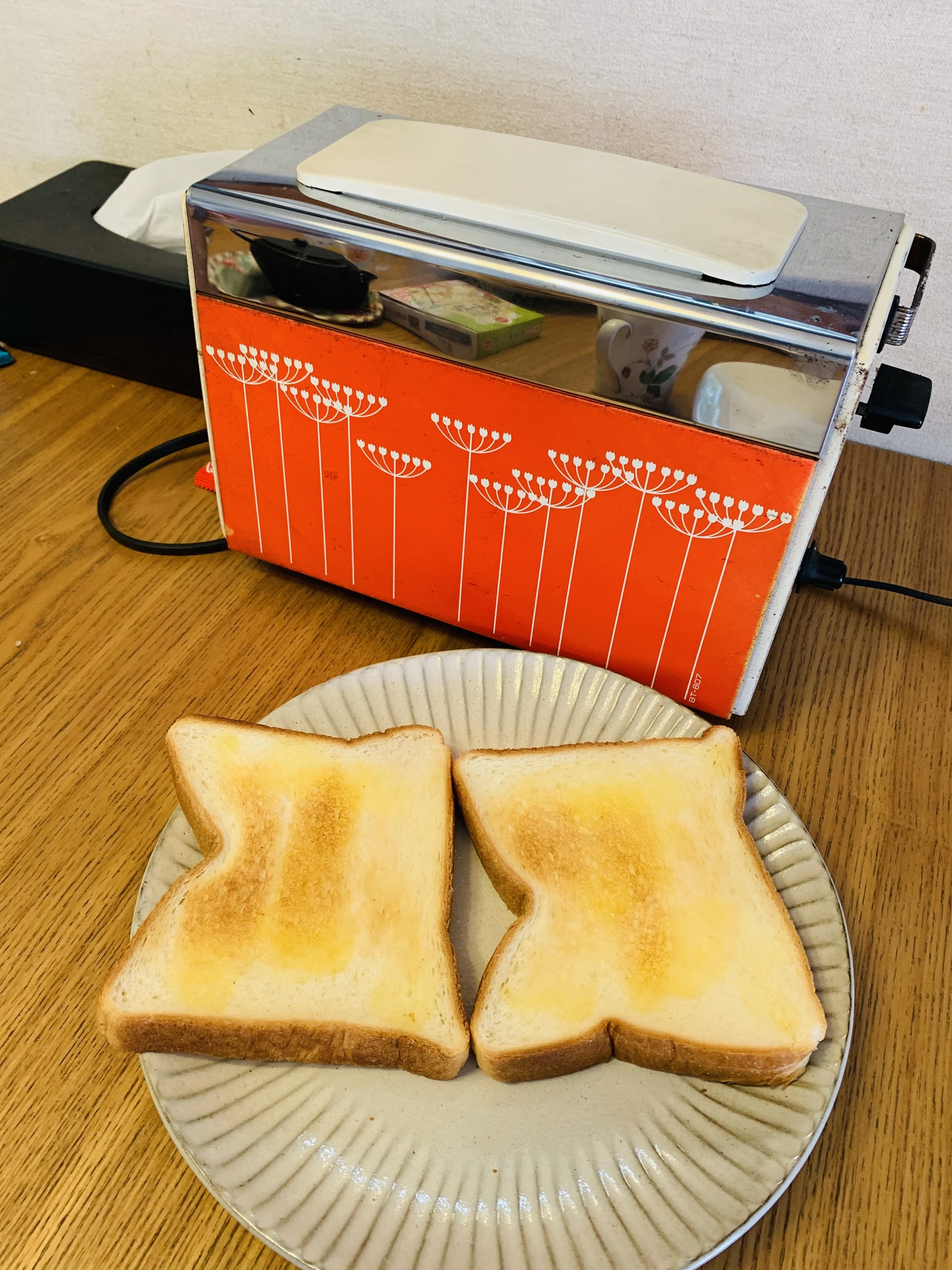 【期間限定】　オーブントースタークッキング　昭和レトロ　当時物　80年代　希少 昭和レトロなトースターが来た日｜Chika ＠Nara 🦌⛩️