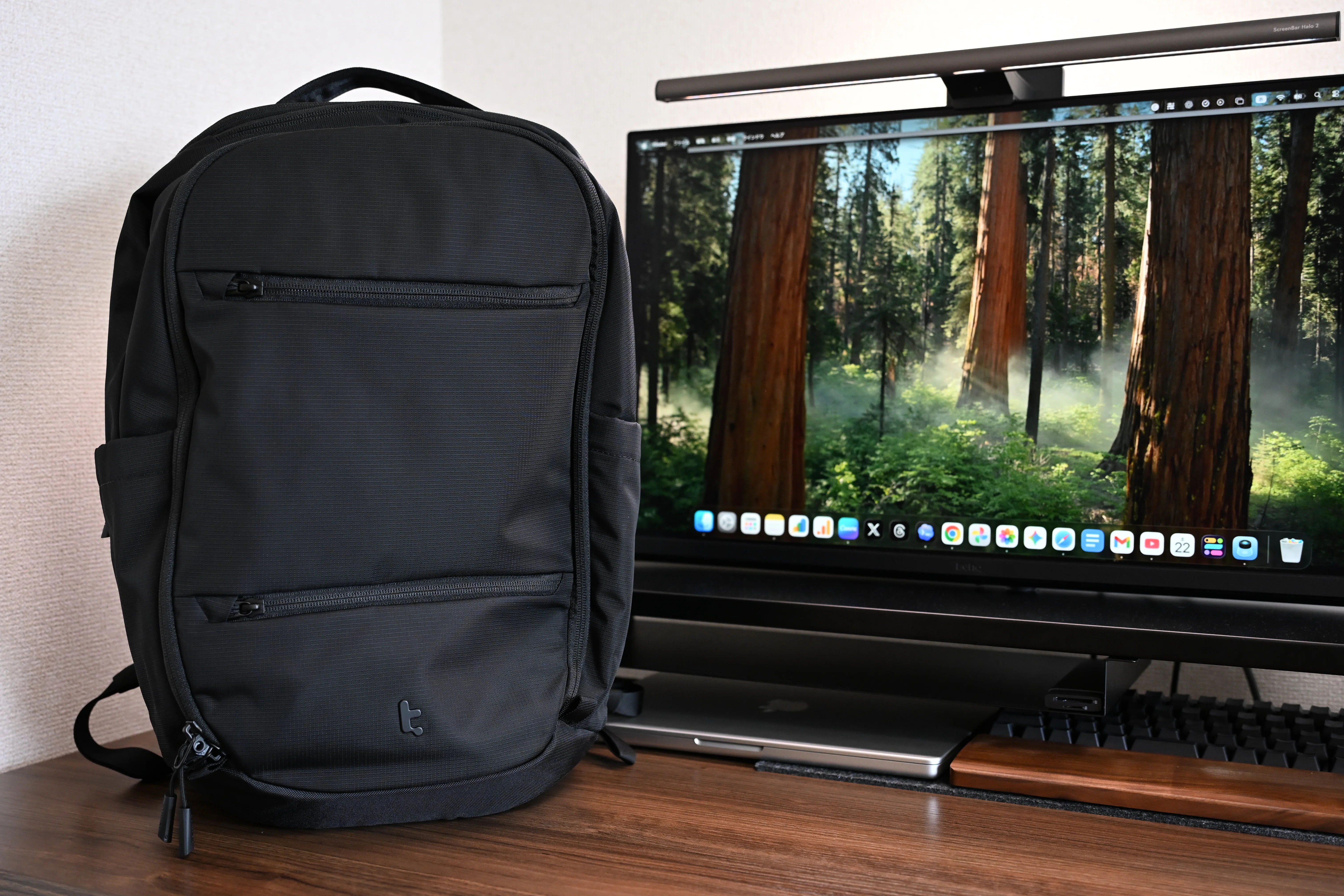 新品未使用 tomtoc T77 26Lサイズ リュック バックパック リュックは26Lがちょうどいいサイズ感。tomtoc UrbanEX-T77レビュー