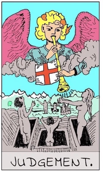 Judgement — Upright tarot card for Leo