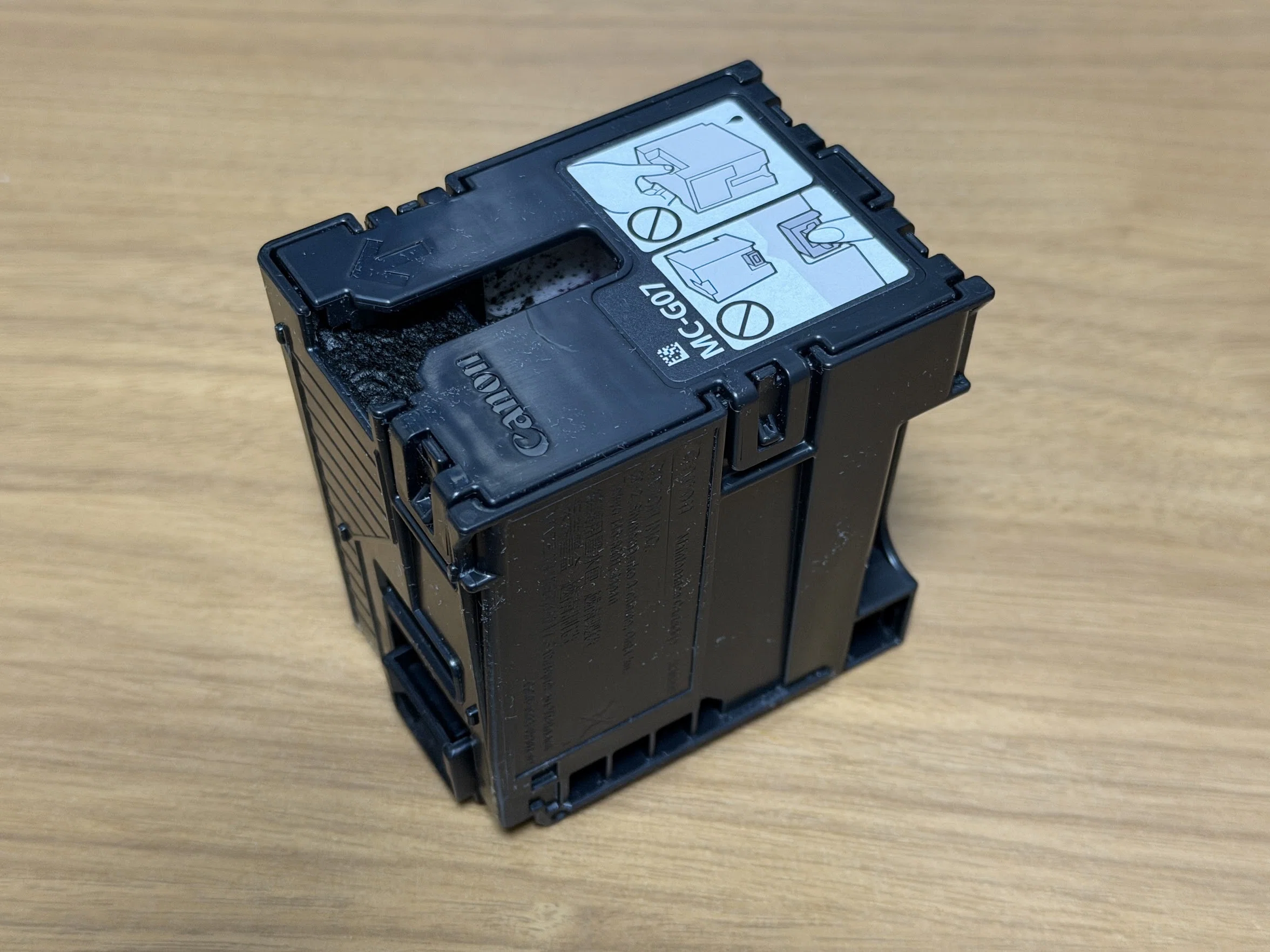 完動品】Canon G3310 廃インクタンク外付済 各色インク満タン[11]