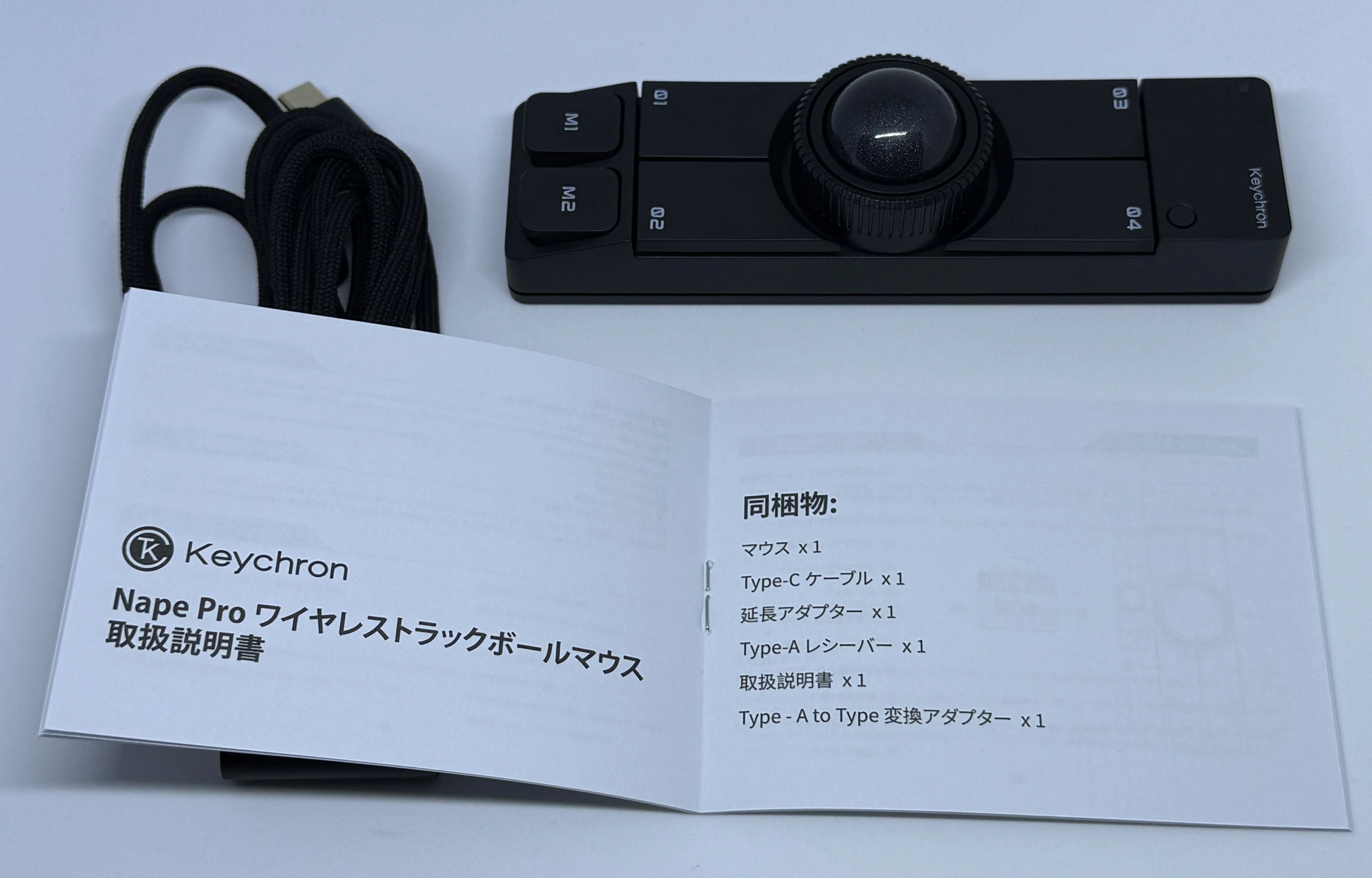 Keychron Nape Pro 本体+付属品+箱 Keychron Nape Proを買った｜ふぇん