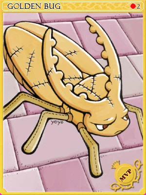 No.11 Purchased Golden Thief Bug Card｜azarashi