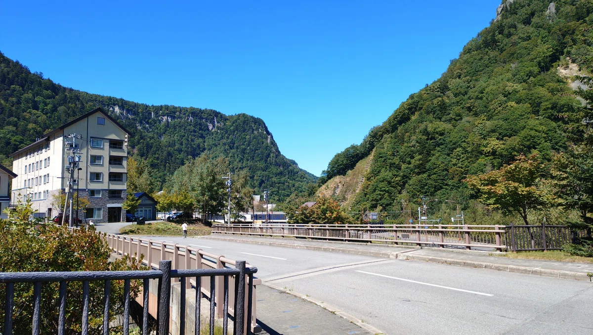 上川町 層雲峡温泉
