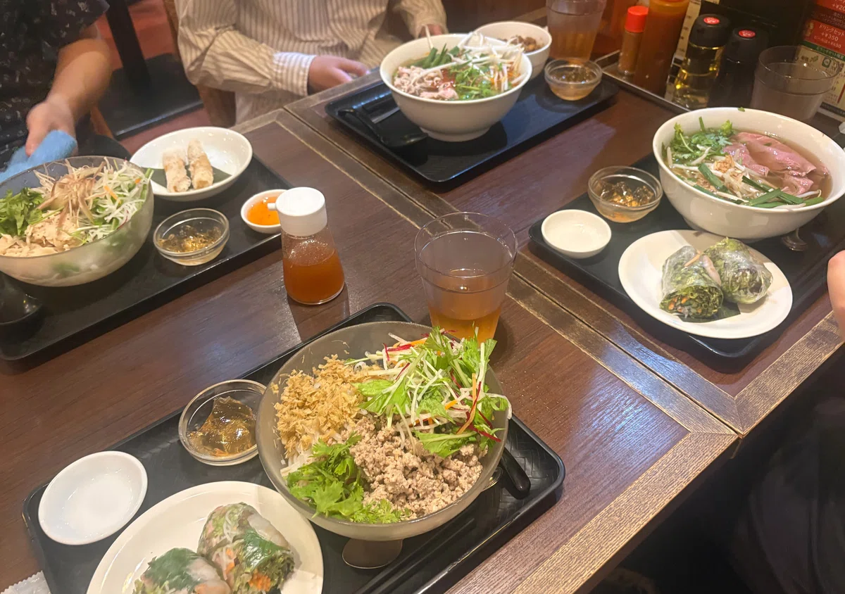 社内親睦会 “世界ランチ旅行” で訪れた、ベトナム料理店🍜フォー最高に美味しいです😋