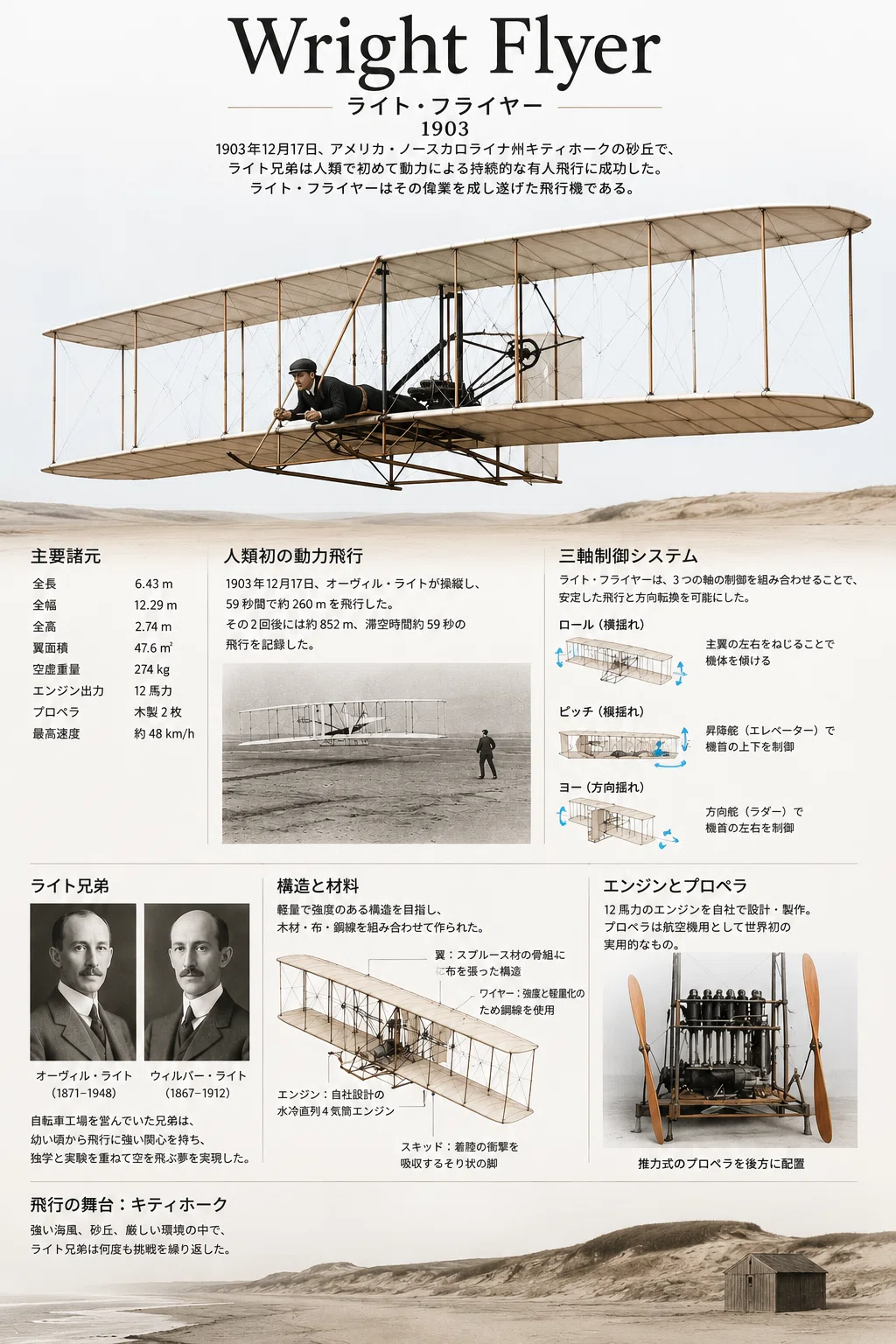MVP ARCHIVE HISTORICAL GALLERY | Aviation : Wright Flyer 1903