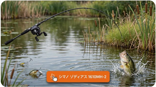 シマノ ゾディアス 1610MH-2のインプレ！遠投力と軽快な操作感を備えた