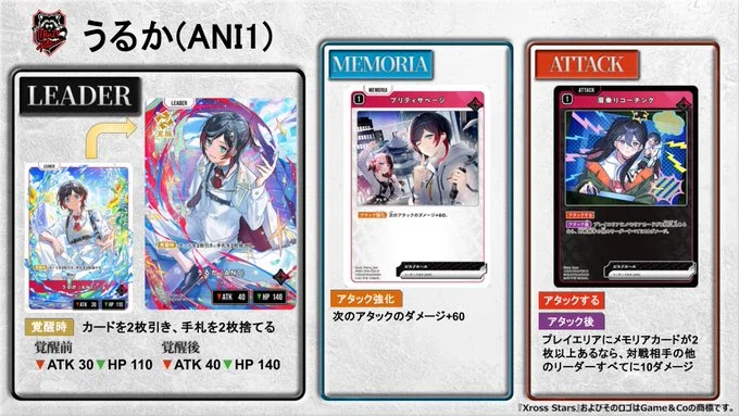 Xross stars プロモカードパック『1st Anniv.』 クロスタ×6 小包 凝乳