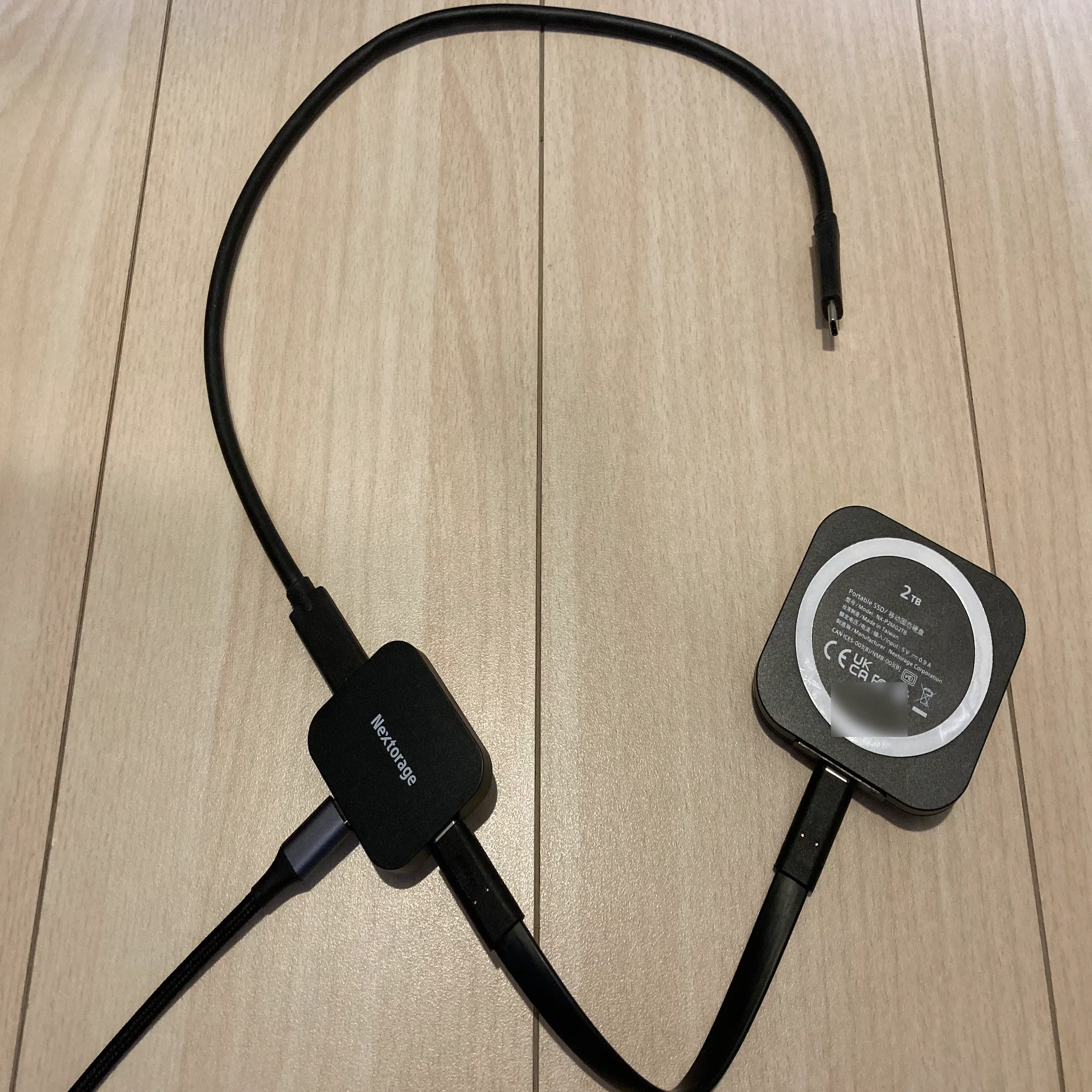Nextorage MagSafe 対応ポータブル SSD NX-P2MG2TB を買った｜しあ