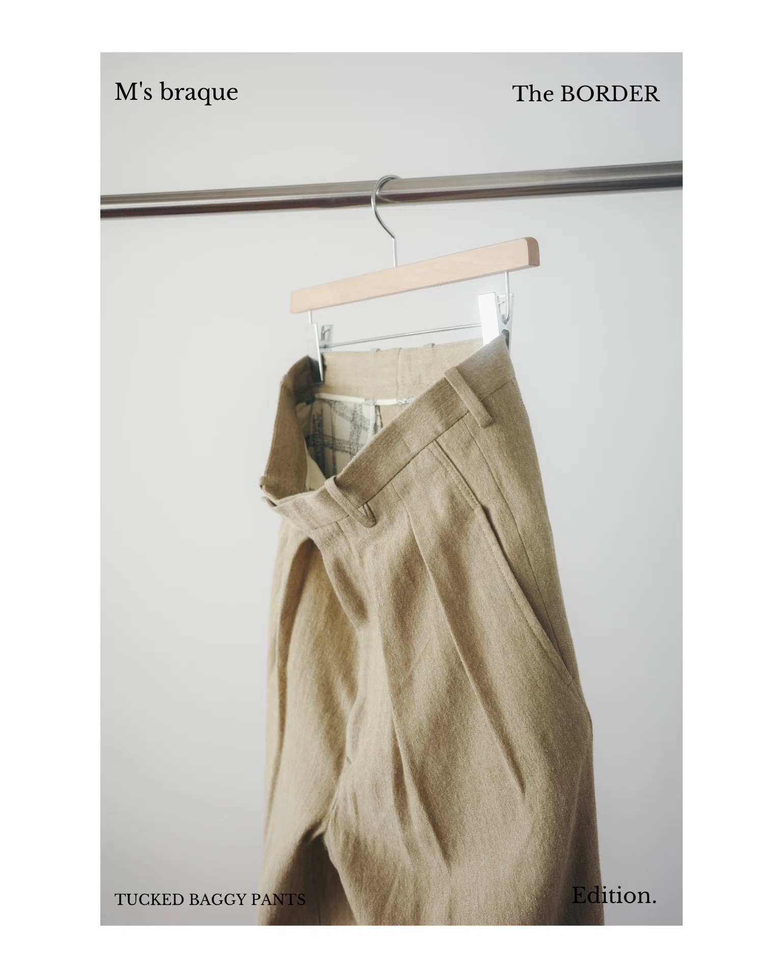 The BORDER's Starting Baggy｜y_s_k117