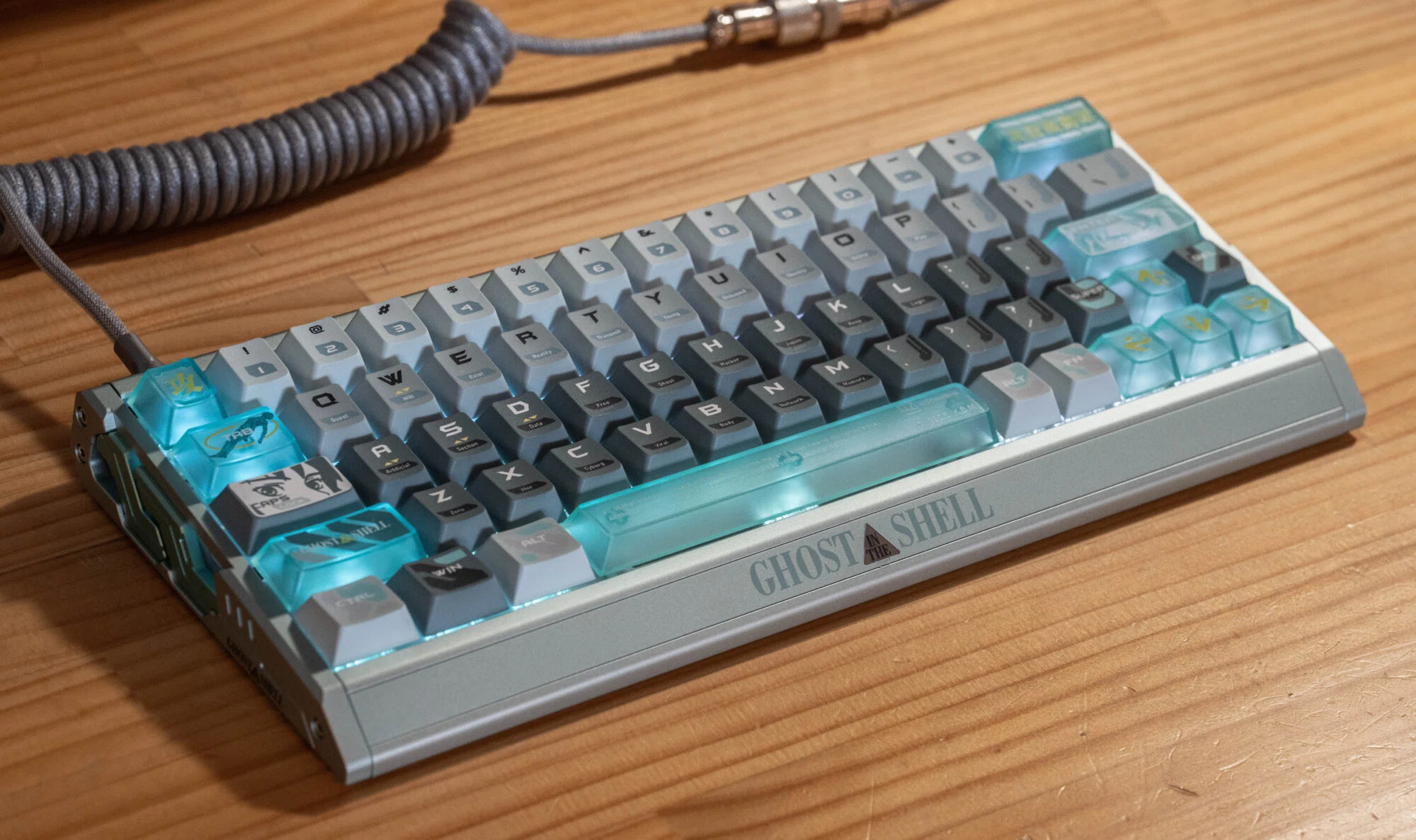 磁気スイッチの名機が“攻殻機動隊”とコラボ！？｜IQUNIX EV63 Ghost in