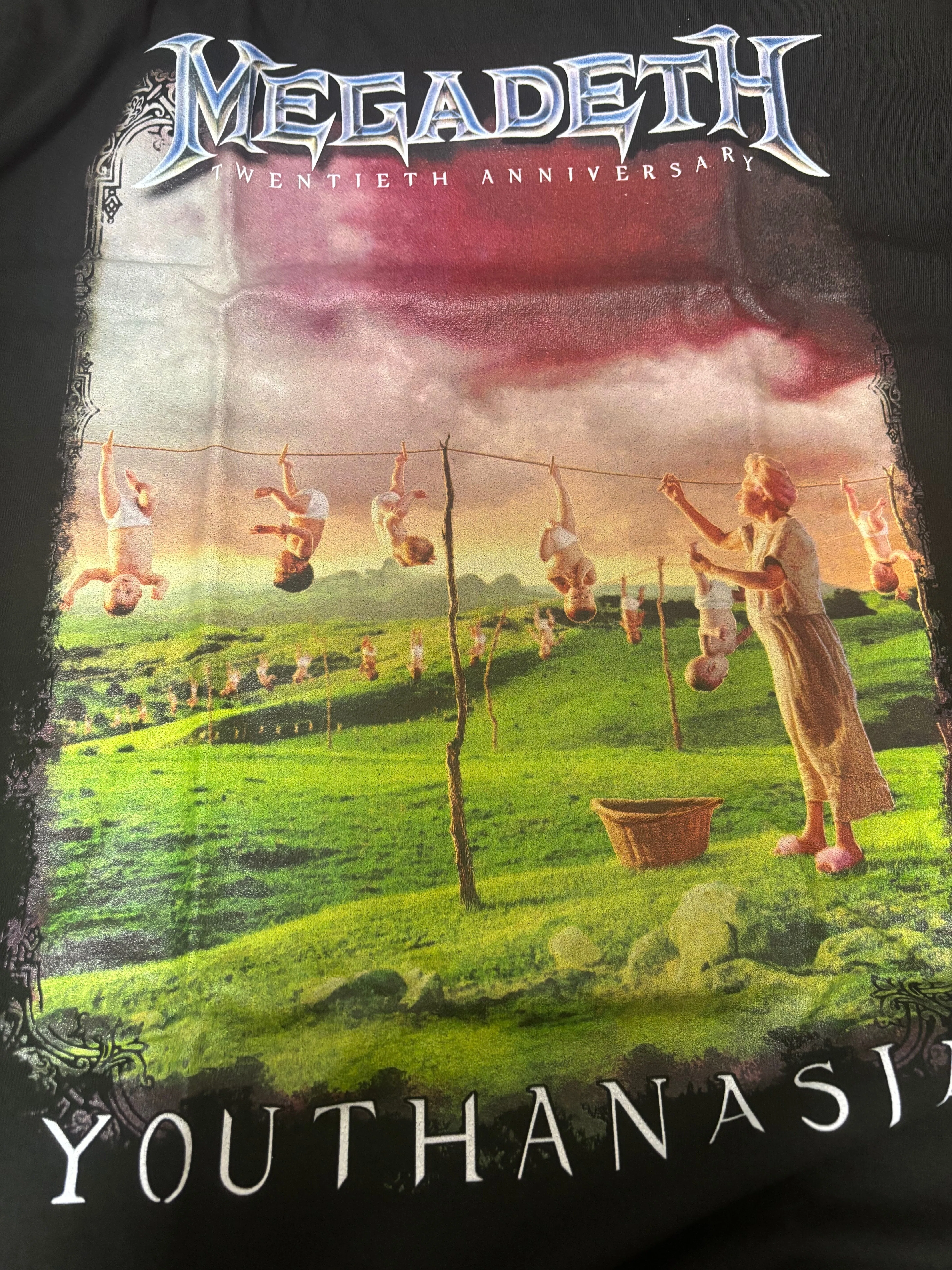 人生初のメタルTシャツ MEGADETHのYouthanasiaについての紹介｜佐藤三朗