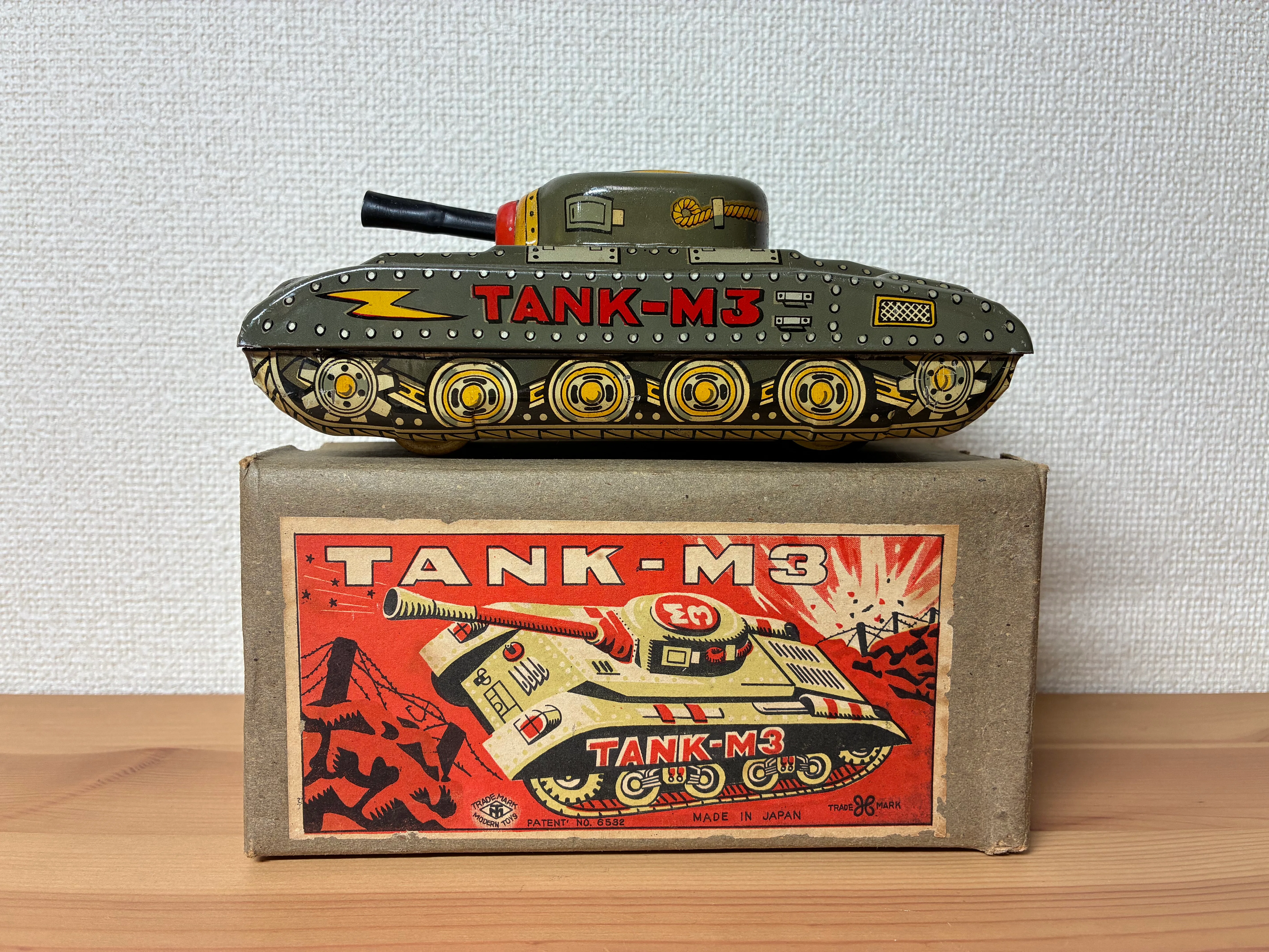 コレクション】ブリキの戦車 TANK-M3 / Tin Toy Collection: TANK-M3