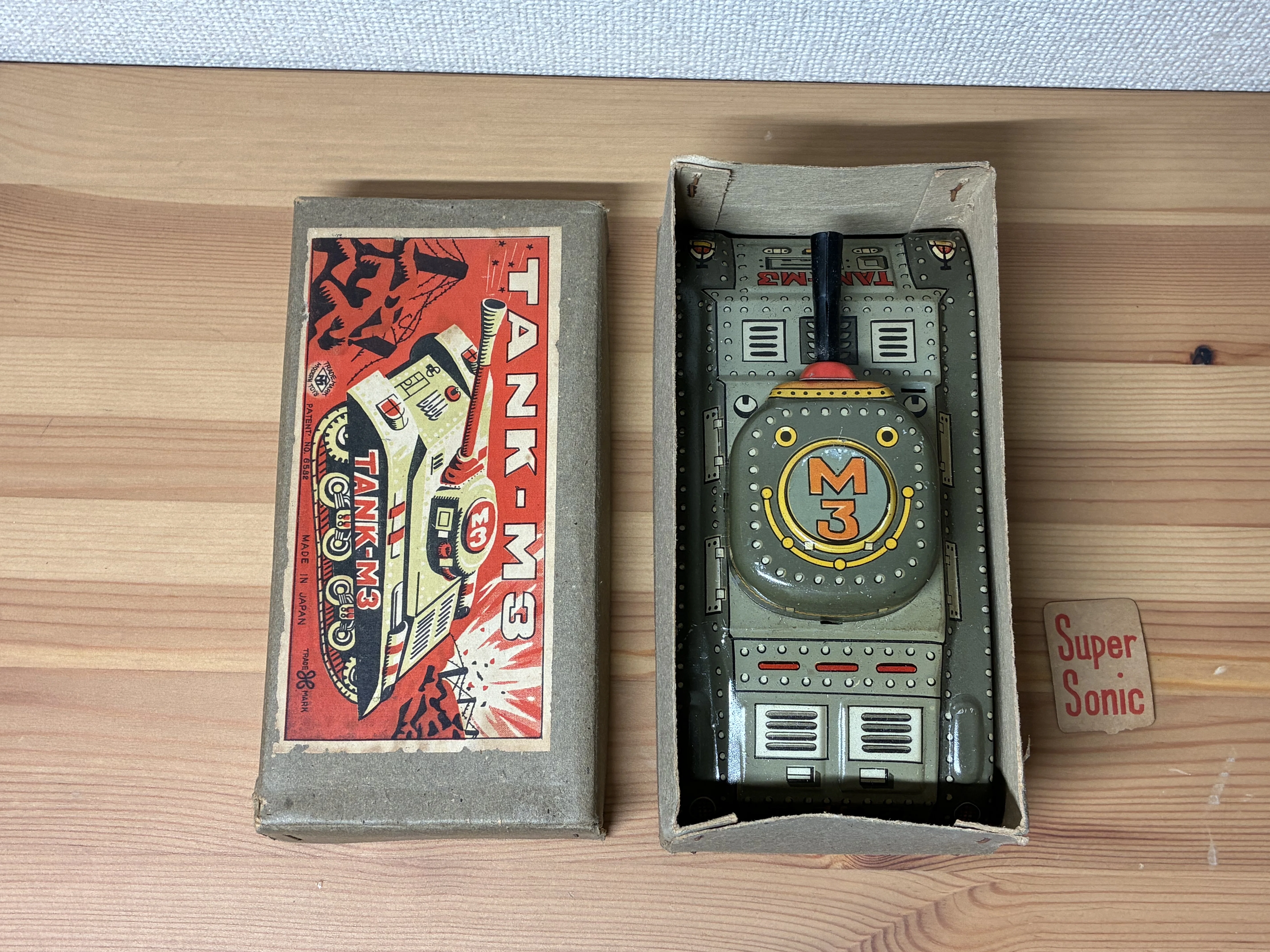 コレクション】ブリキの戦車 TANK-M3 / Tin Toy Collection: TANK-M3