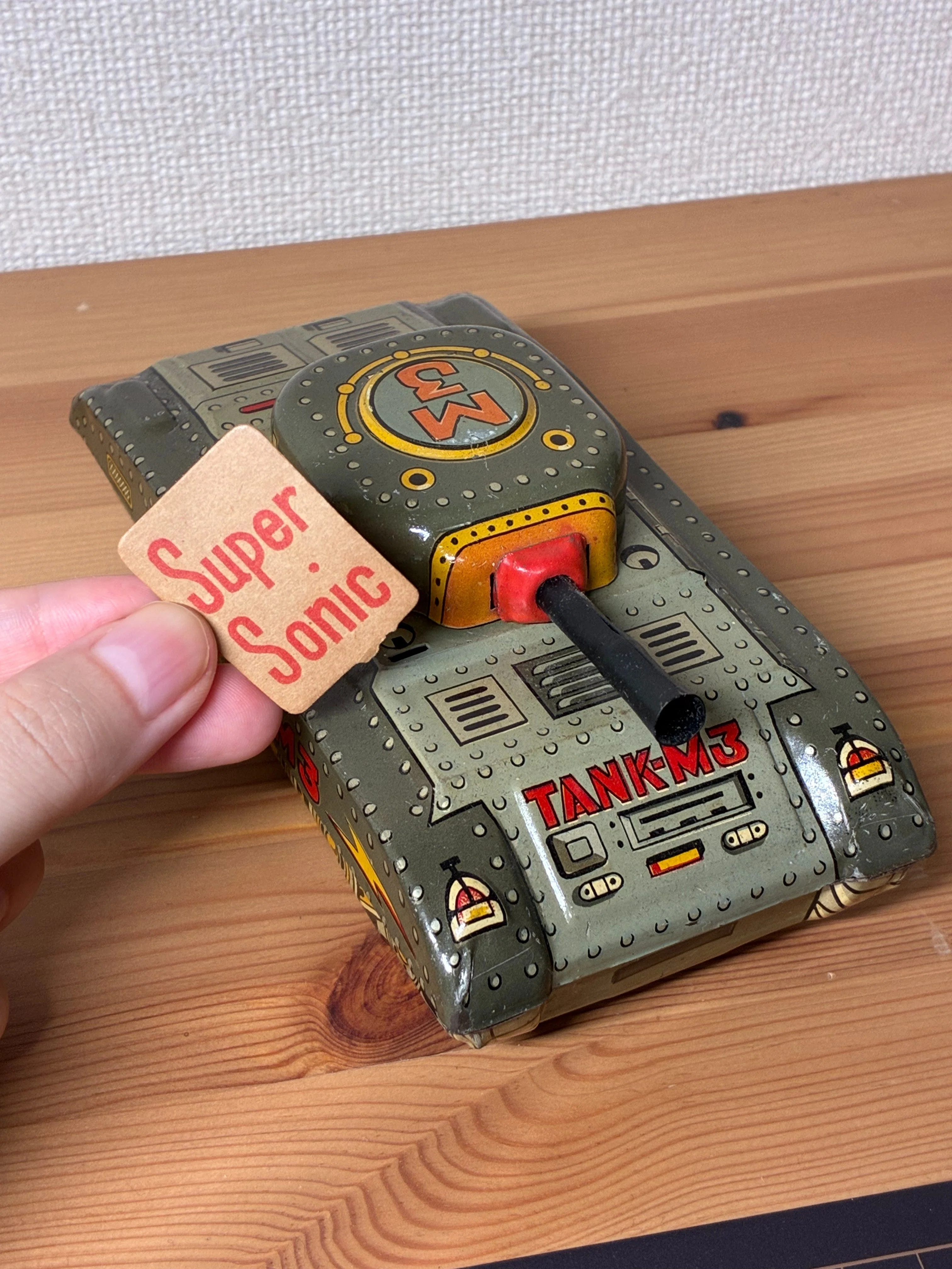 コレクション】ブリキの戦車 TANK-M3 / Tin Toy Collection: TANK-M3