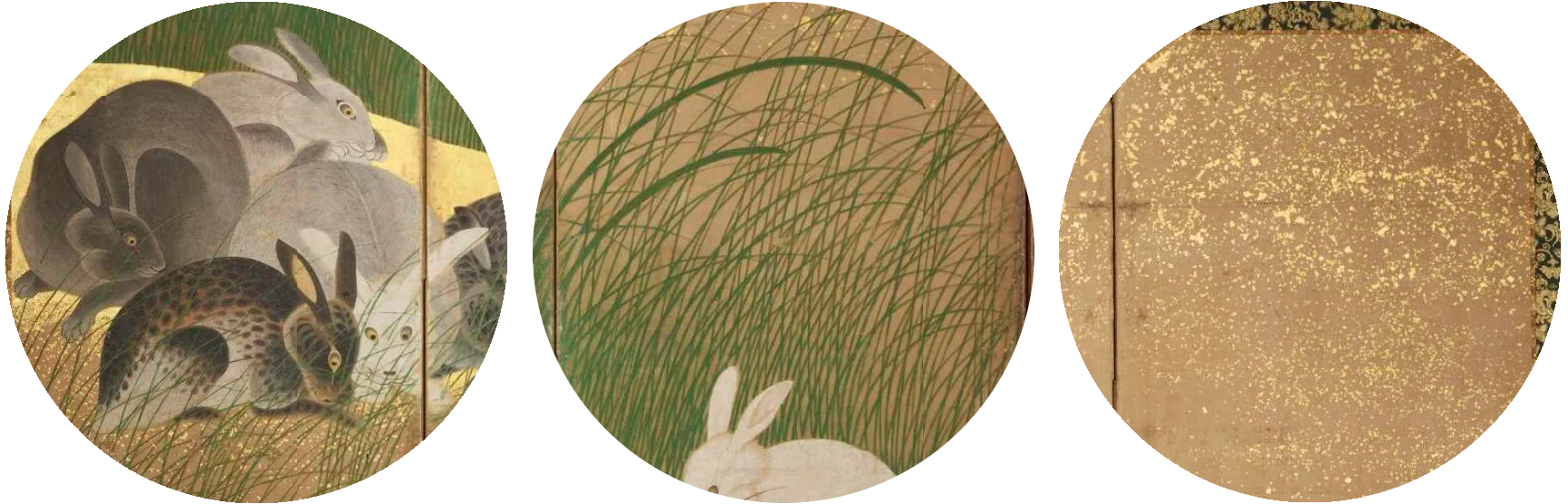 逸品】江戸時代 古犬山系 古九谷系 中国明朝 呉須赤絵写 鹿うさぎ魚図