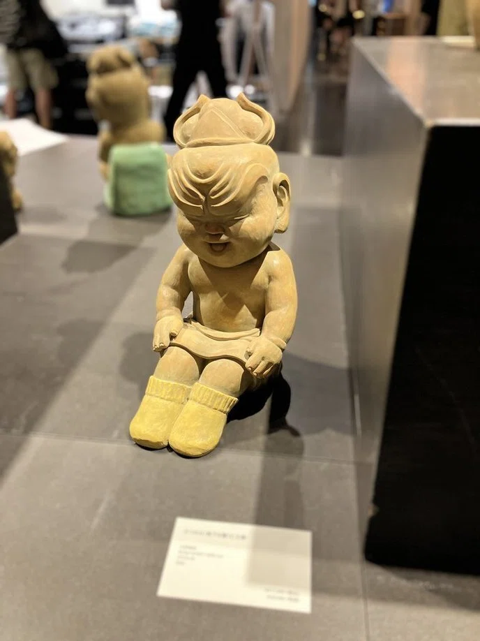 こんな笑顔なら大歓迎。仁王像たちのオフの日。｜多利田くみ Tarita Kumi