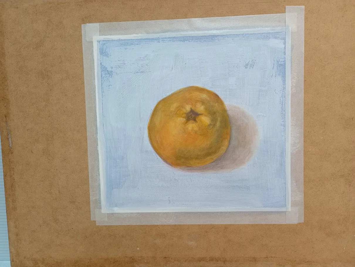 絵の具でもデジタルのように、ええ感じに静物画が描けるか」の件｜かじ