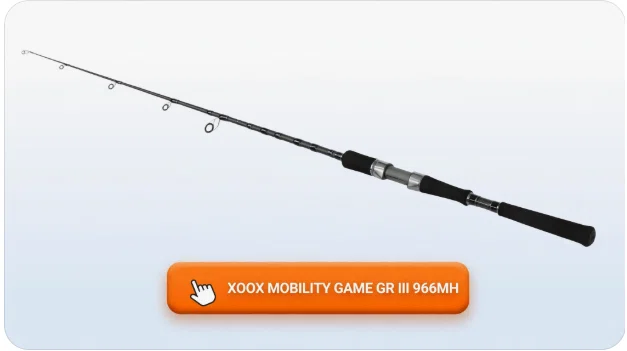 XOOXのMOBILITY GAME GR III 966MHのインプレ！本格派パックロッドの