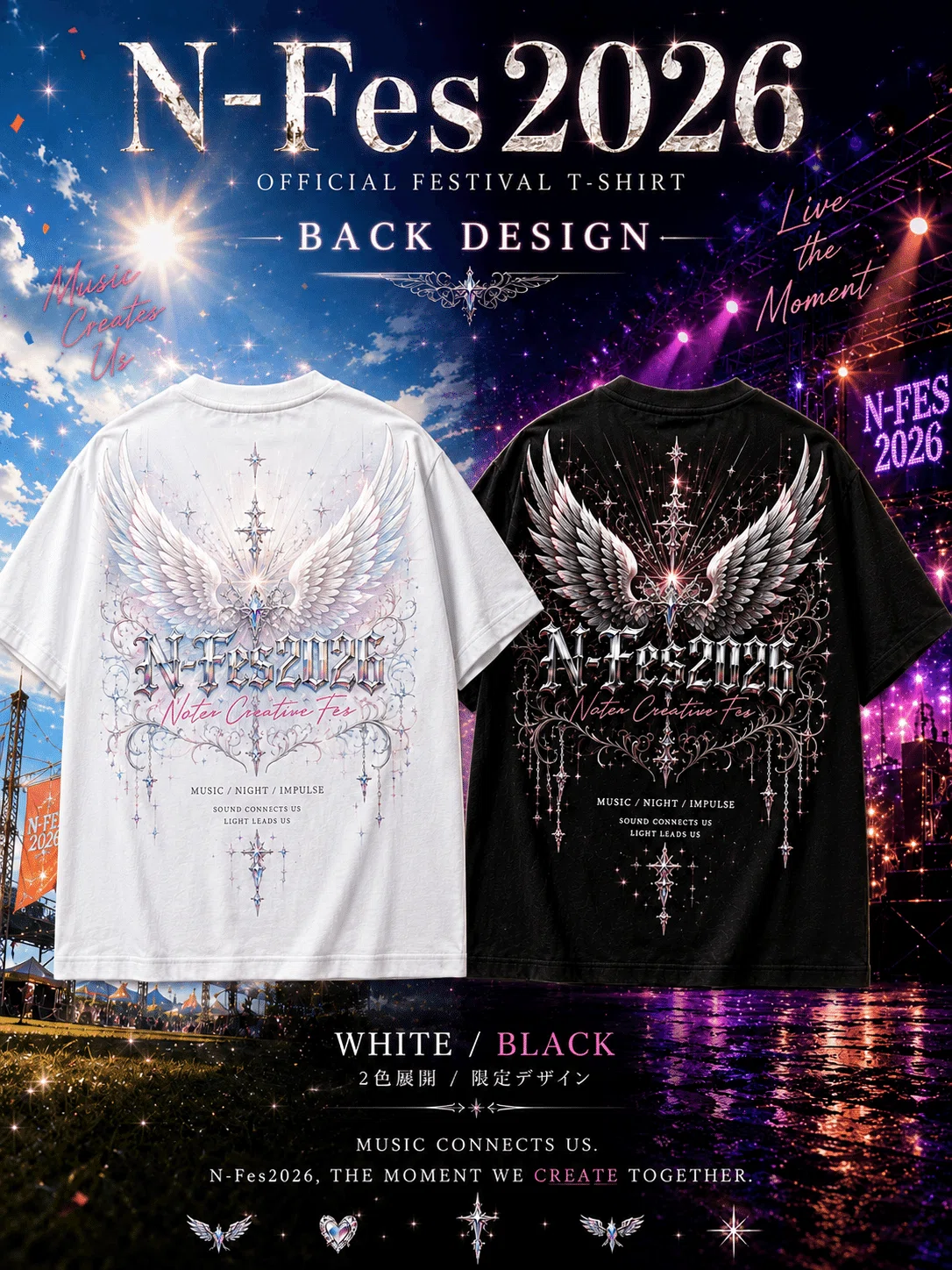 Nフェス2026】昨日まで「Tシャツ＝作品」今日から「Tシャツ