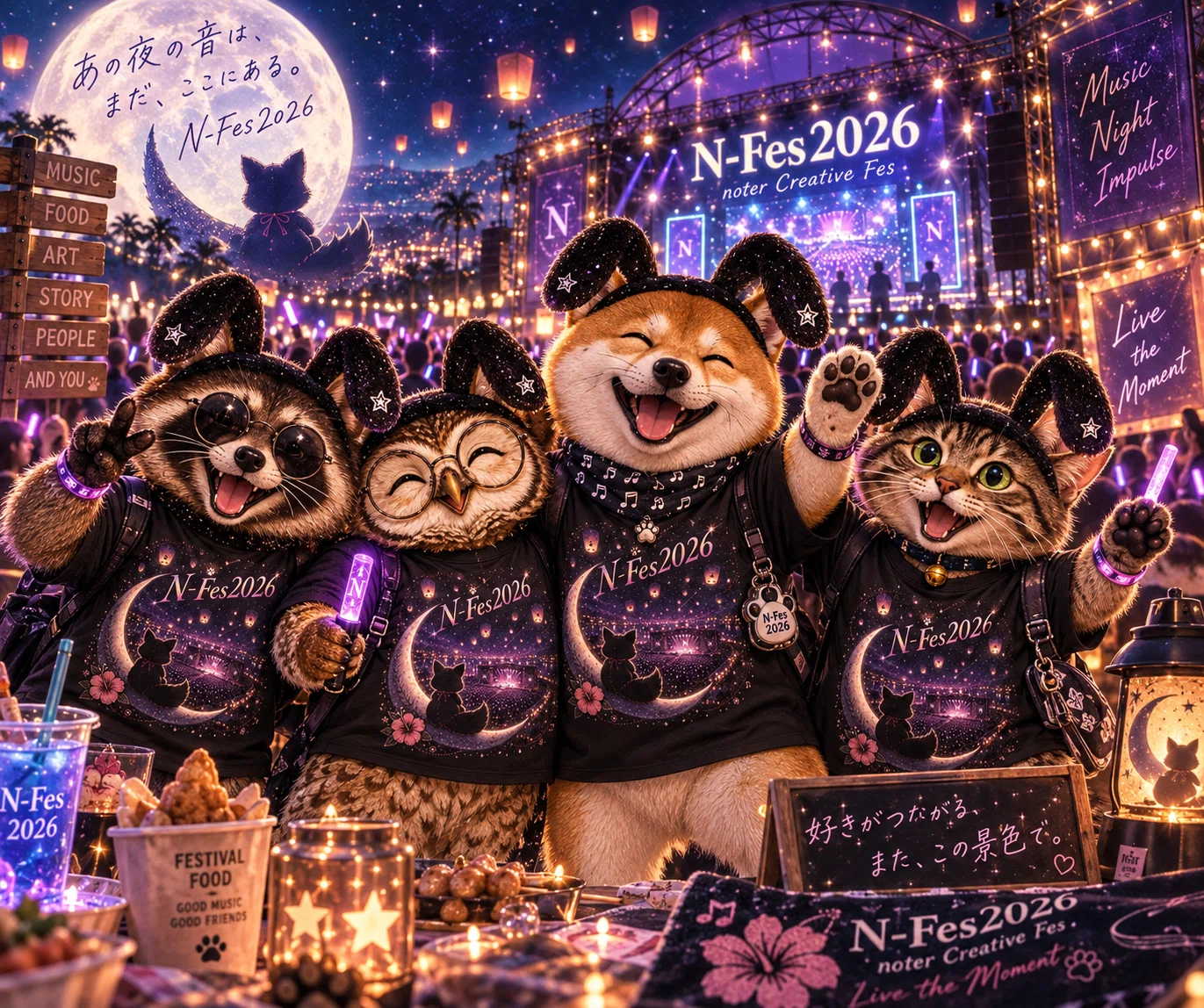 Nフェス2026】昨日まで「Tシャツ＝作品」今日から「Tシャツ