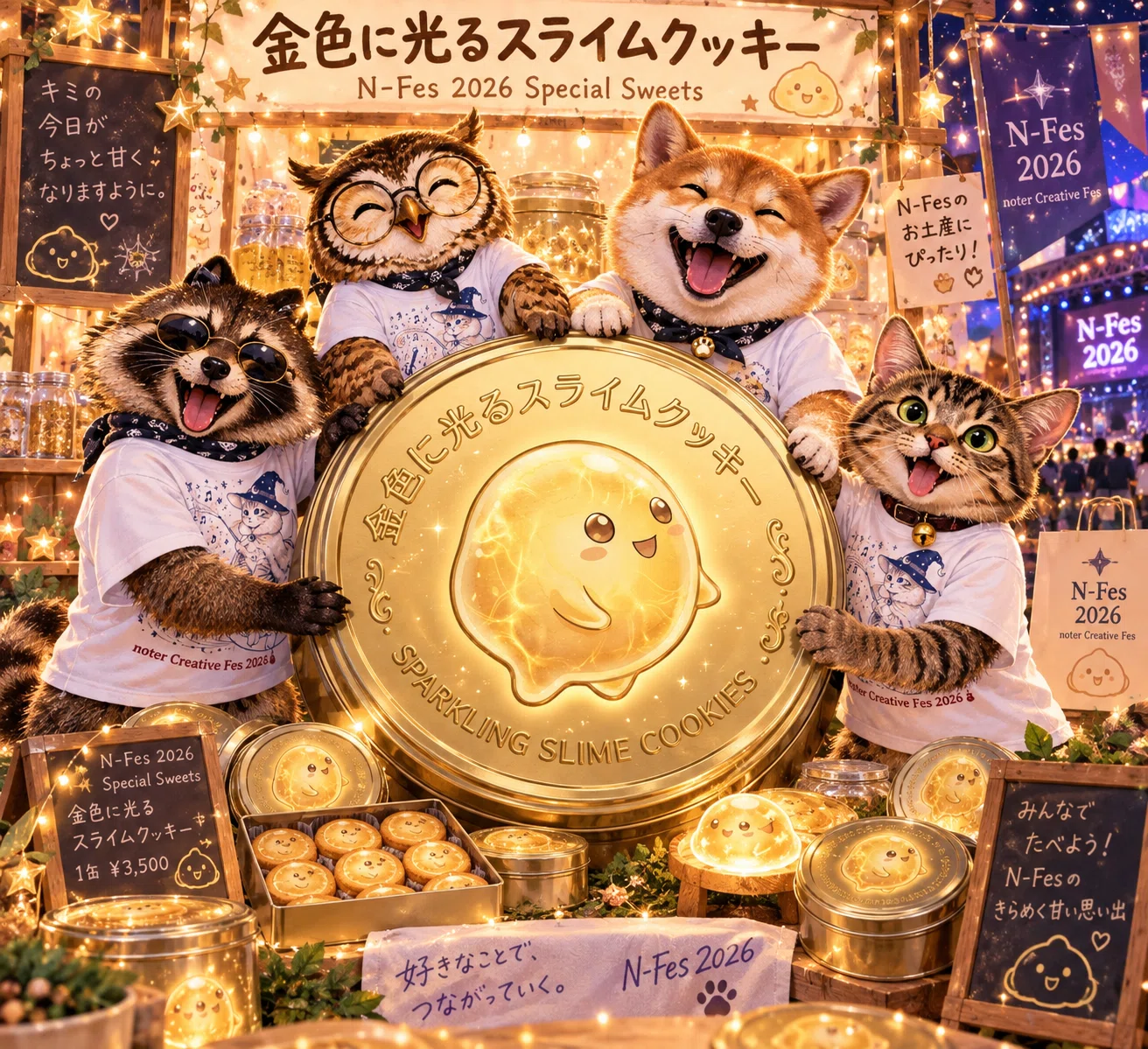 Nフェス2026】昨日まで「Tシャツ＝作品」今日から「Tシャツ