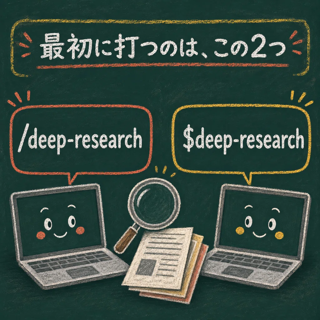 Claude CodeとCodexで最初に打つ2つの呼び出し方