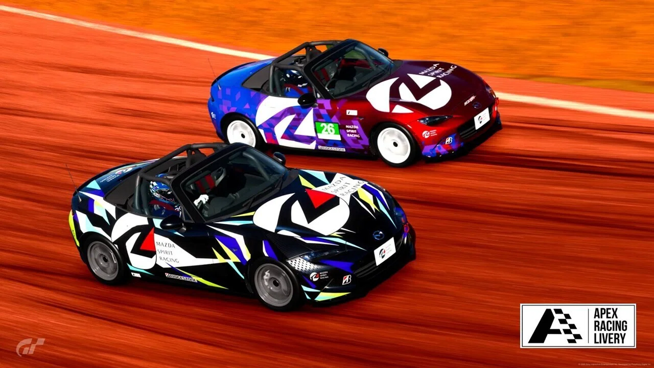 GT7] I submitted two entries to the Mazda nracp2026 livery contest