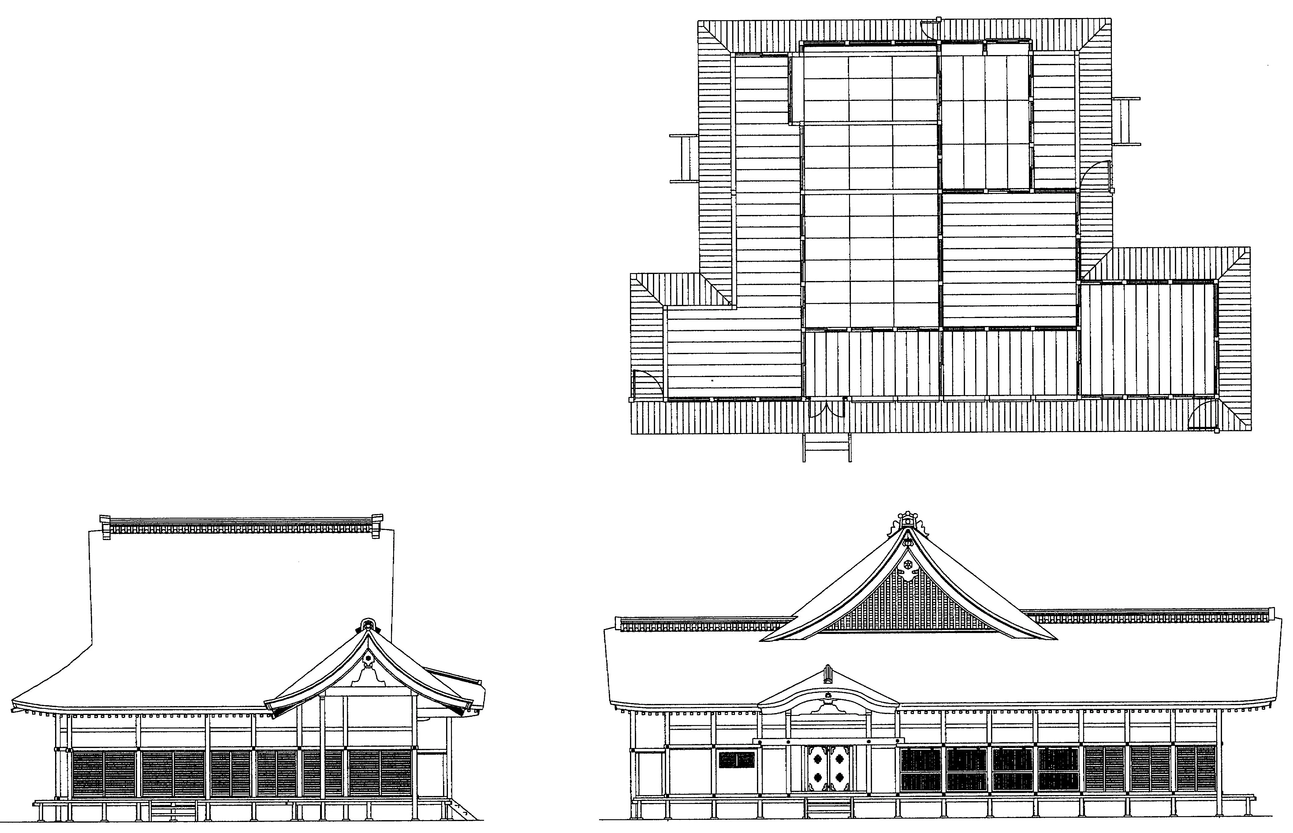 安土城俯瞰図・あ、この画、教科書で見たことある！｜藤井戦国史