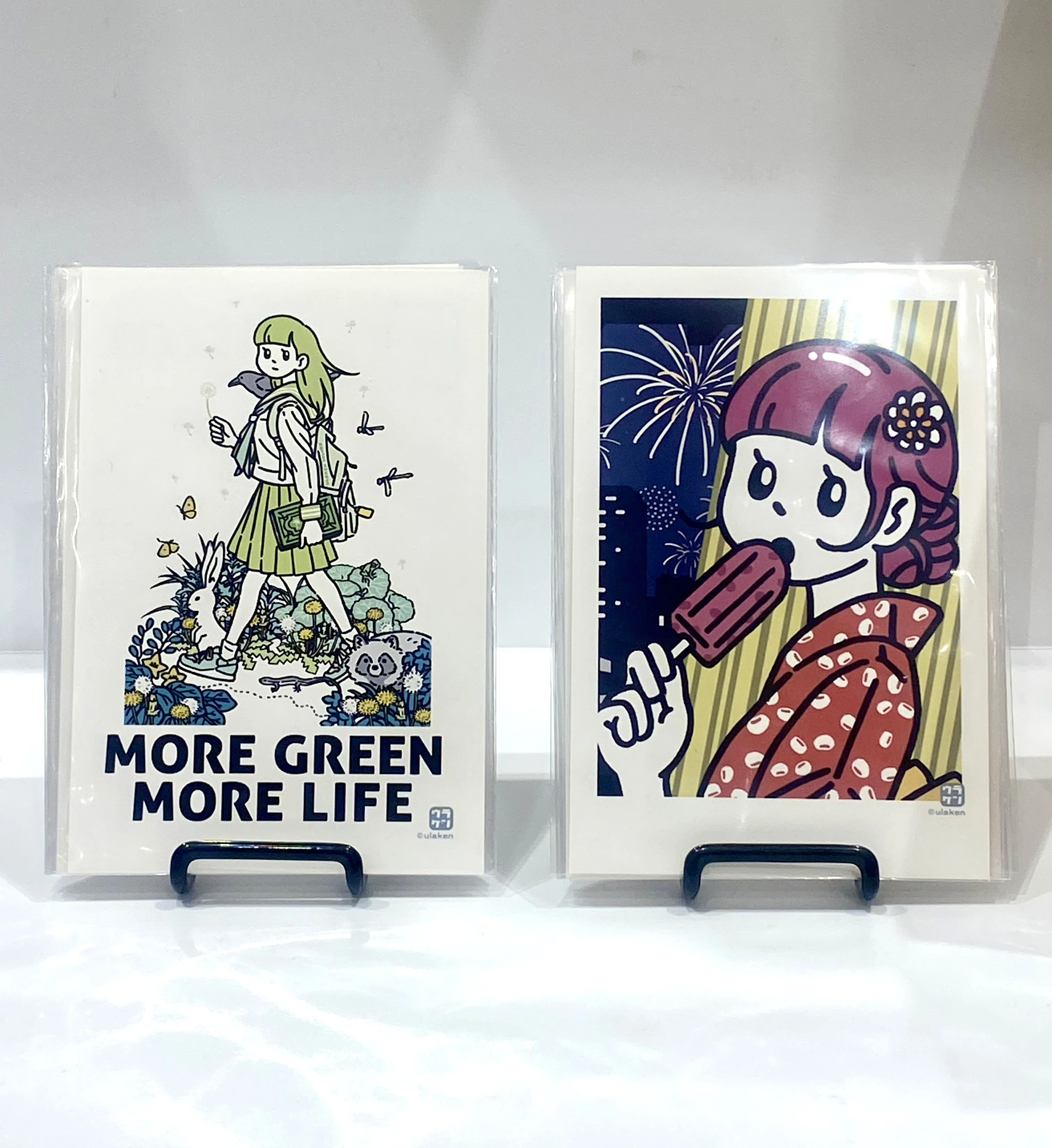 久々に「肉筆画」を描きました｜福岡・天神で原画を展示販売します