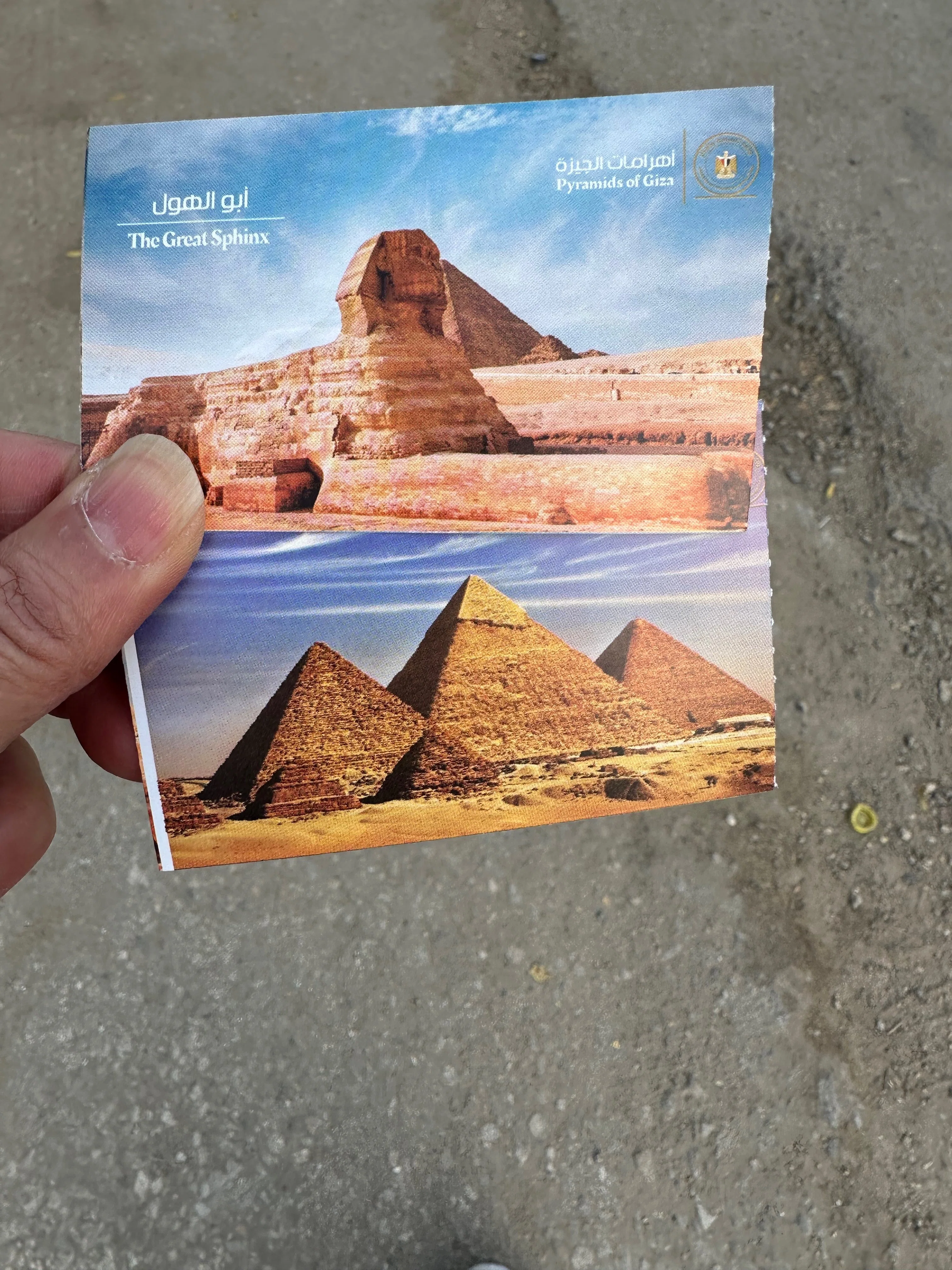 50代最後に世界一周に行ってみる DAY18 ギザ🇪🇬のピラミッドの大きさ