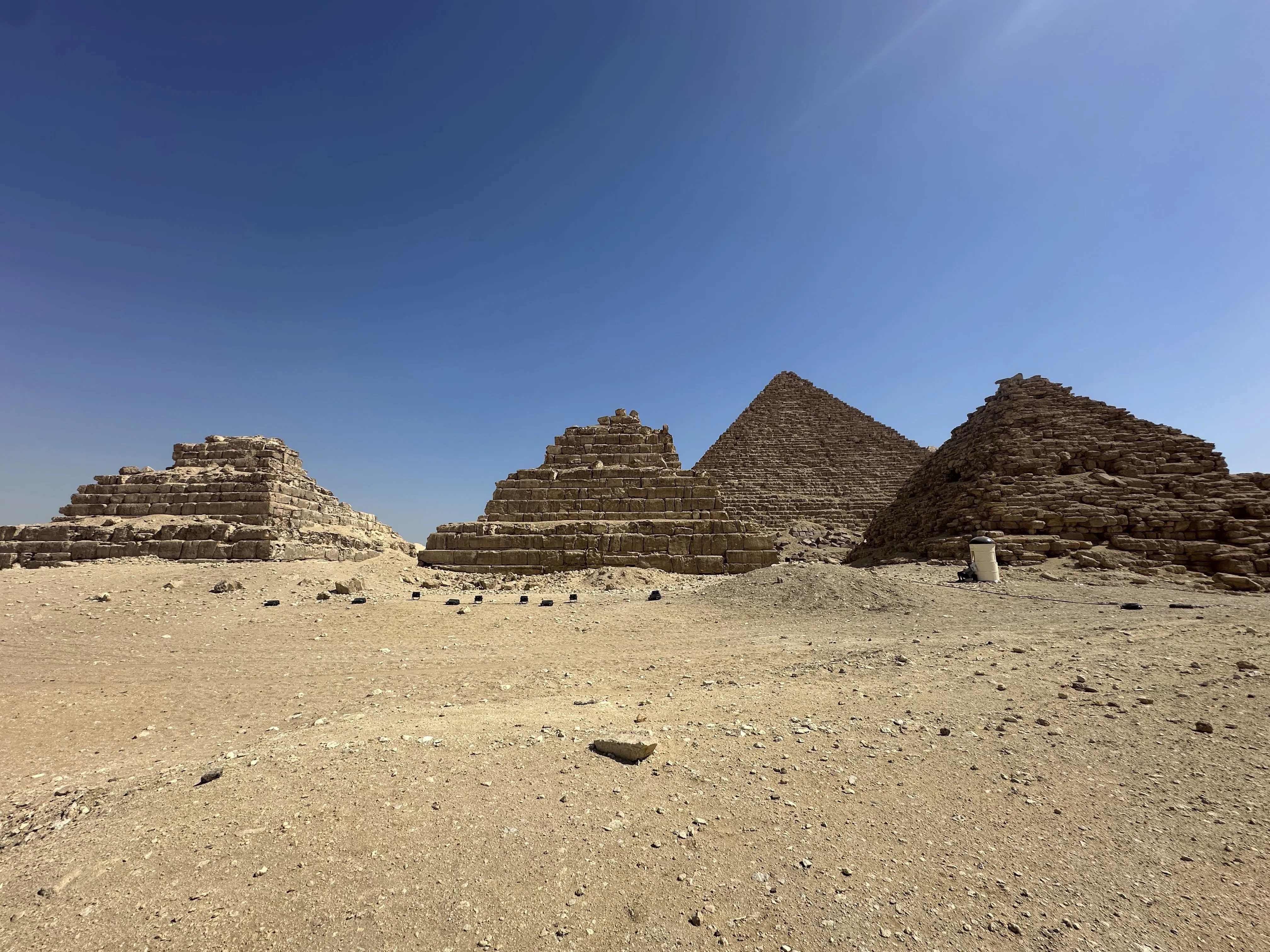 50代最後に世界一周に行ってみる DAY18 ギザ🇪🇬のピラミッドの大きさ