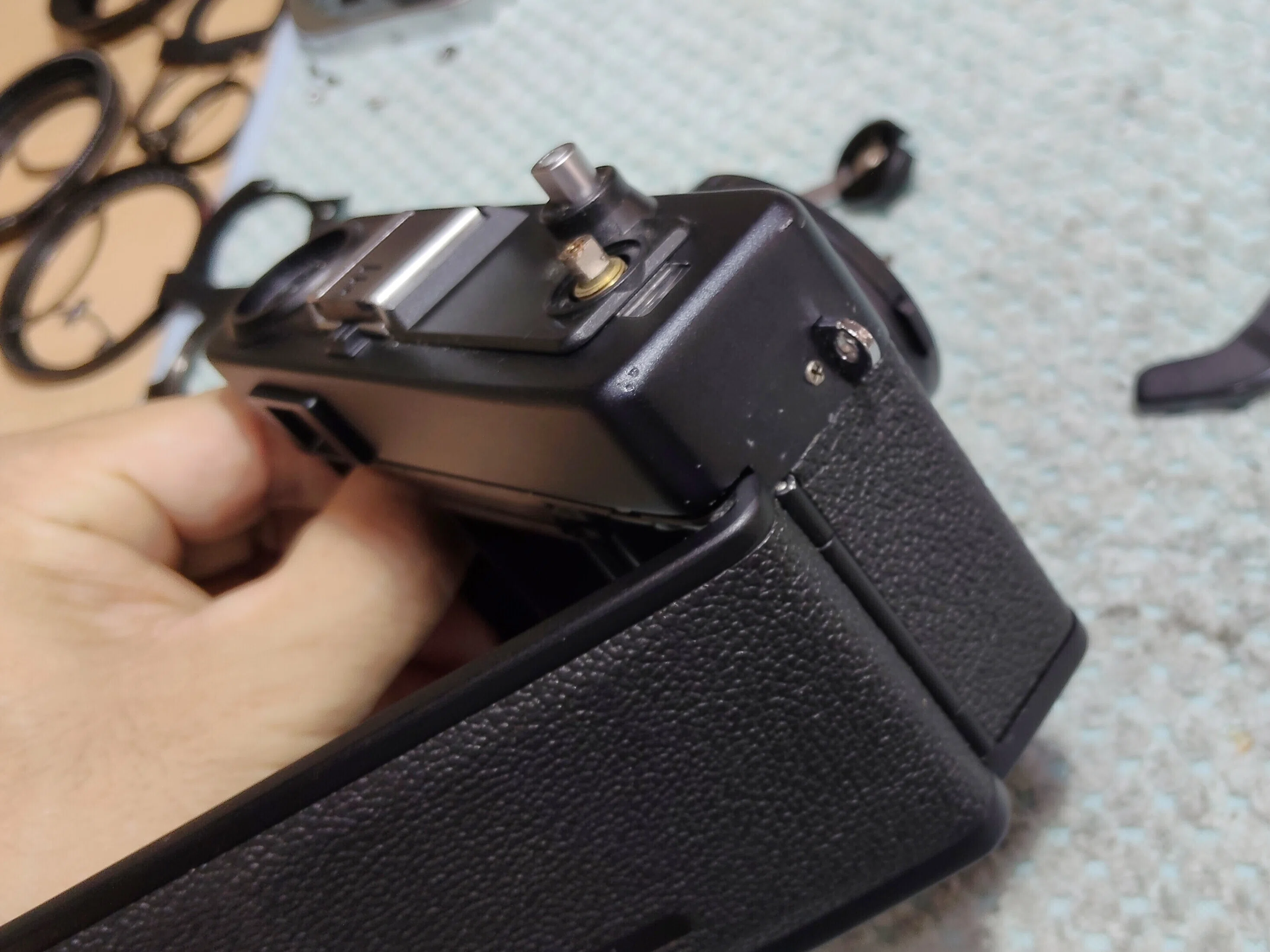 SEARS 35rfの分解｜フィルムカメラ修理のアクアカメラ