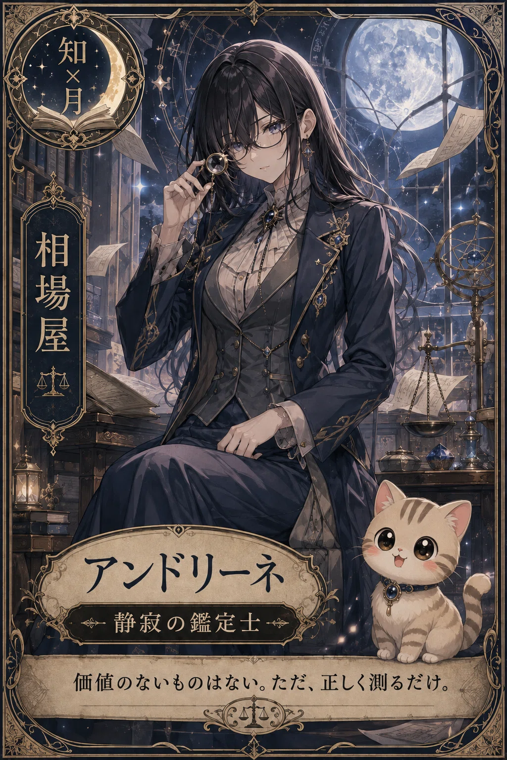 アンドリーネ & のあ 性別逆転RPGキャラクターカード