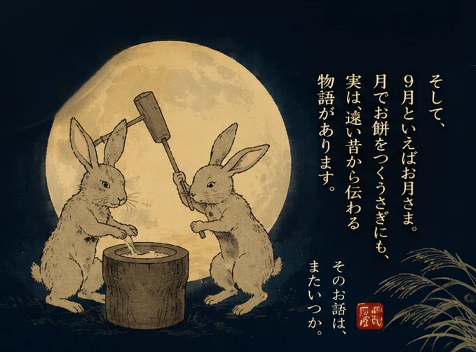 暦から得るもの「月の兎と、うさぎ権」｜豆ちゃんねる