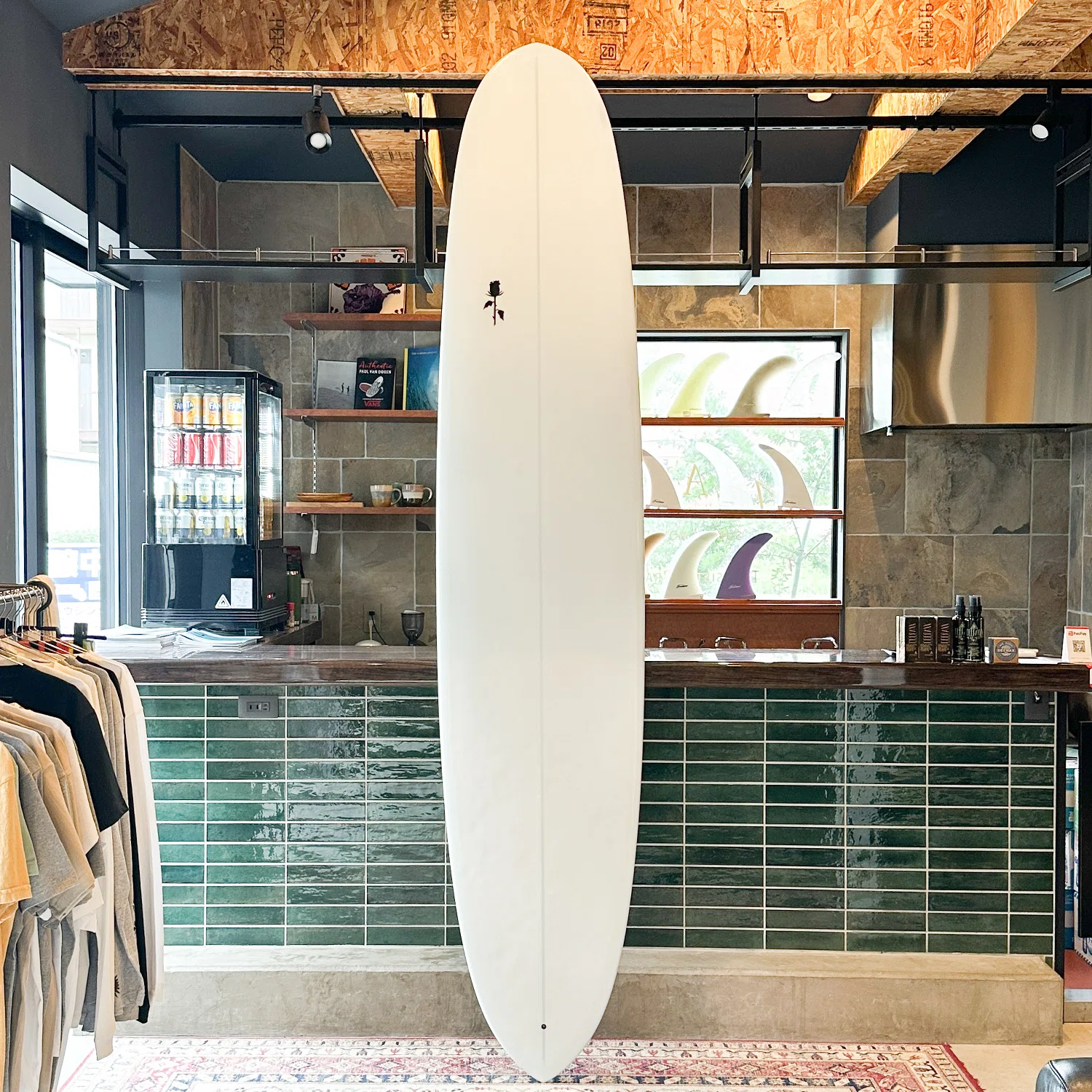 サーフボード ロングボード ブルー　BLACK ROSE BLACK ROSE MFG USED BOARD INFORMATION｜Zland supply house