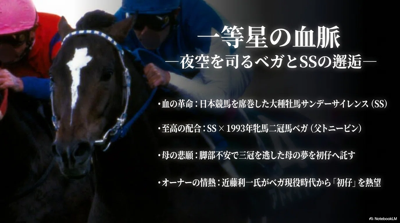 アドマイヤベガ -母の夢を、府中の直線で叶えた星-｜ハサミおじさん