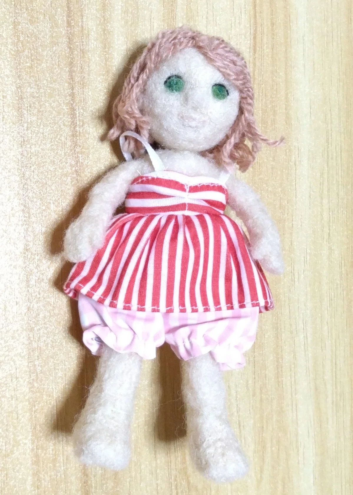 羊毛フェルトお人形　る 羊毛フェルト ドールを作る｜ひつじ#sssshop（ニードルフェルト
