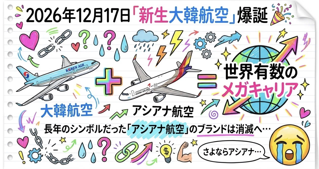 完全解説】JAL×大韓航空の歴史的提携へ！「10の協業」から見える経営