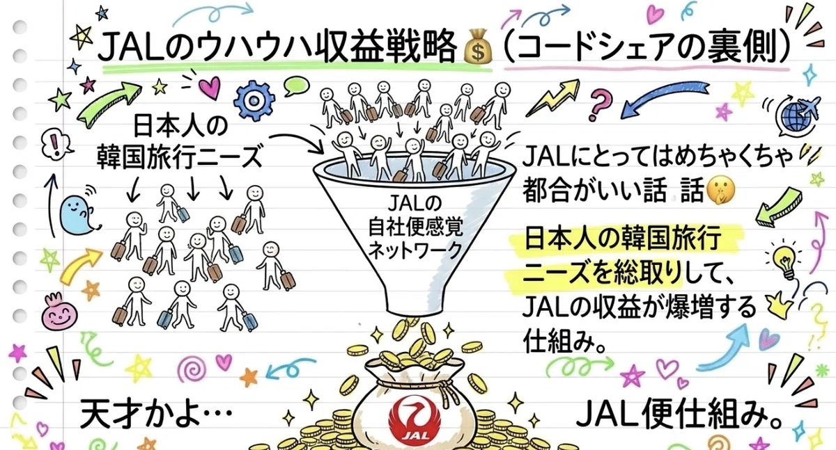 完全解説】JAL×大韓航空の歴史的提携へ！「10の協業」から見える経営
