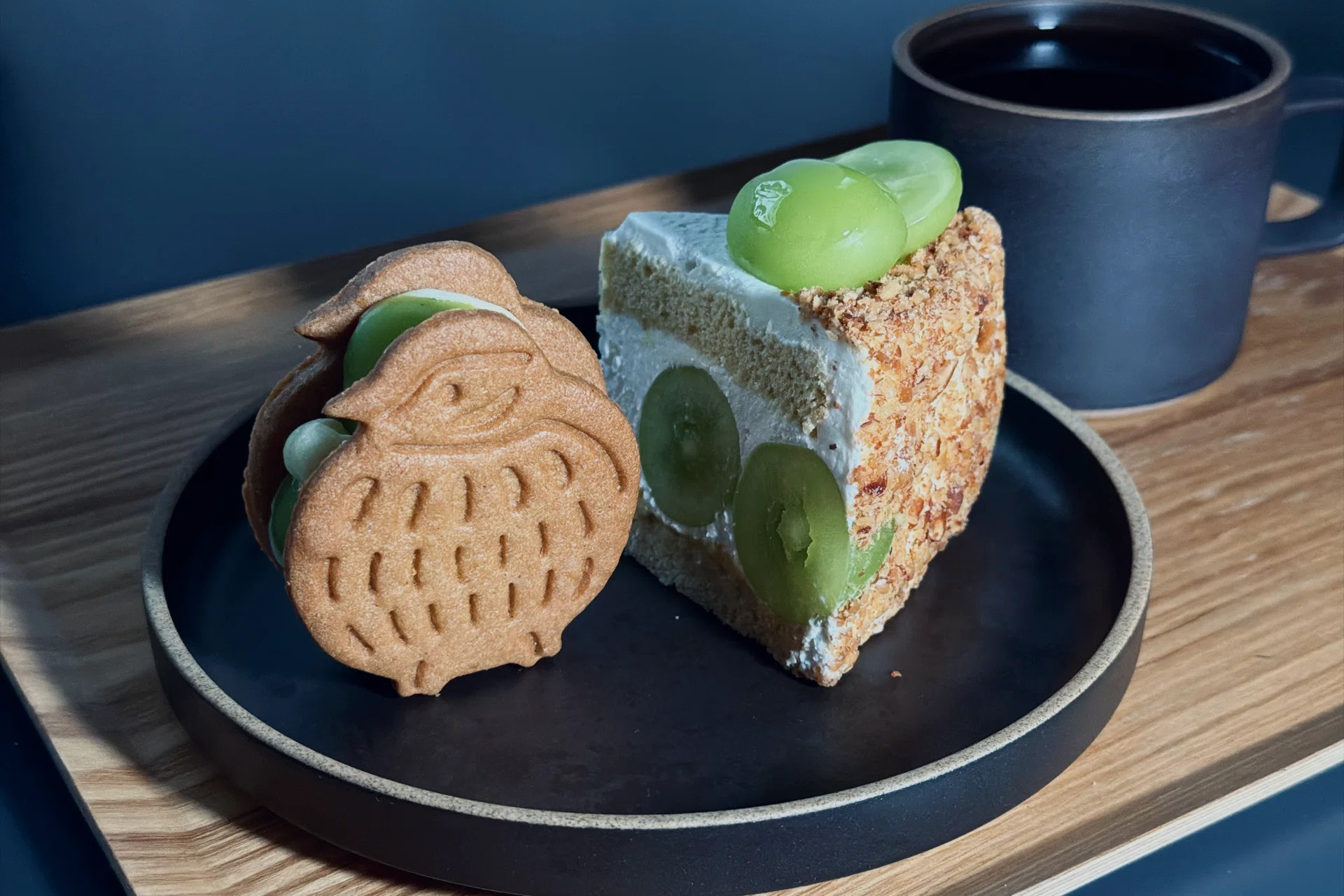 シャインマスカットのフレッシュバターサンドとショートケーキ｜nomaru