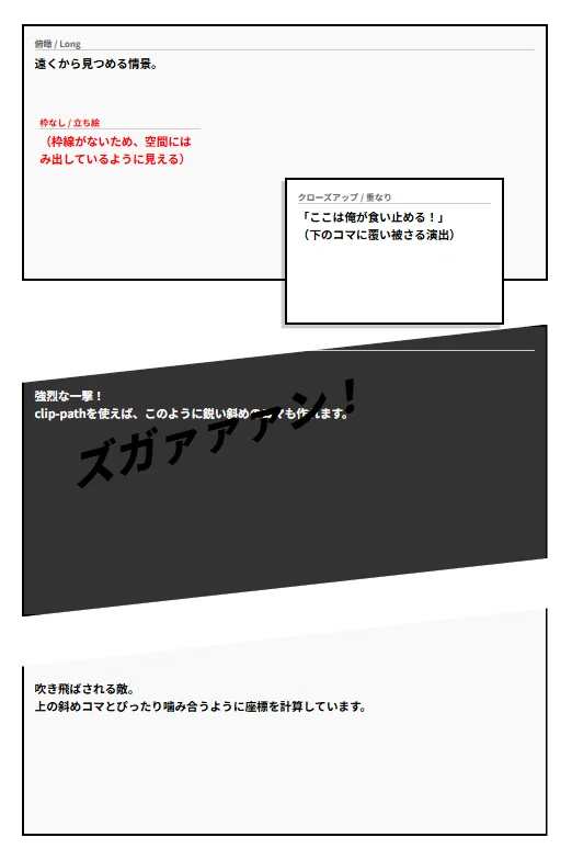 AI、漫画のコマ割り作って｜eriqa
