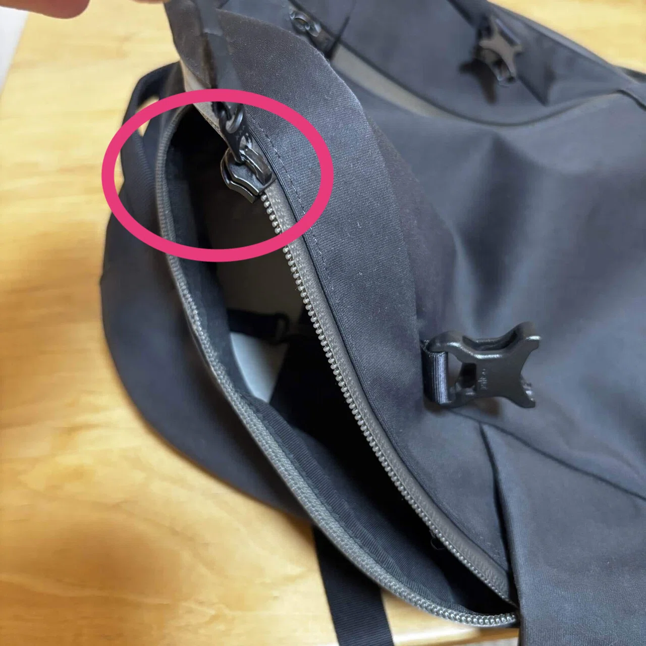 PORTER（吉田カバン）のリュックのファスナーが壊れたので修理した