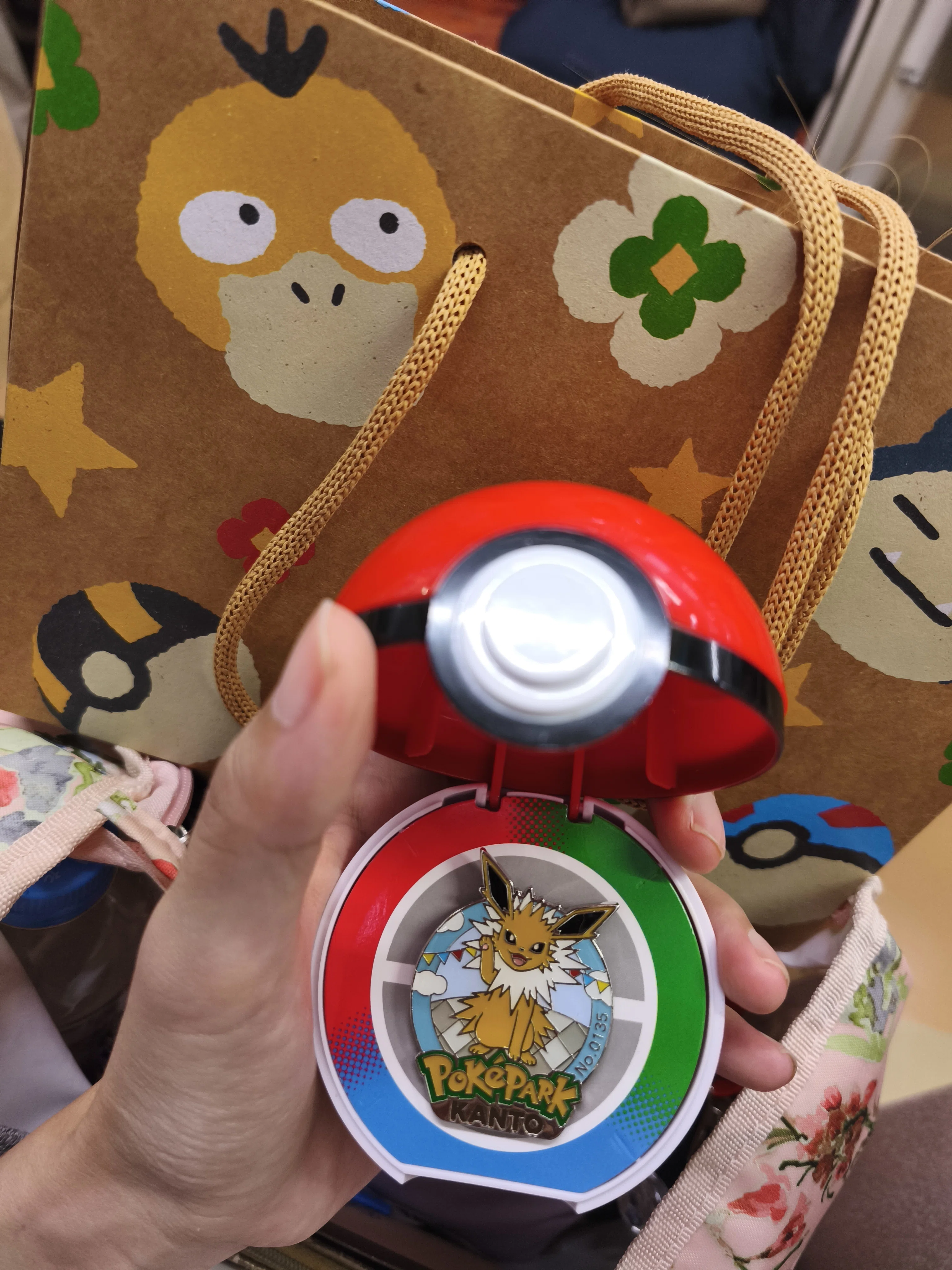 ポケパーク カントー 限定 No.0135 サンダース ピンズ ピンバッジ ポケ