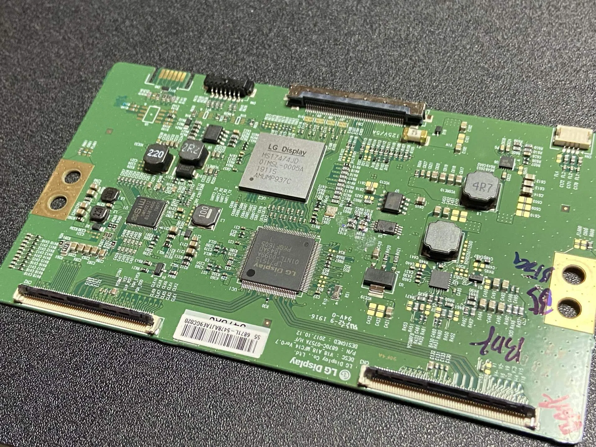 ついに復活！グレー画面のPanasonic49インチ〜原因はT-CONだった〜｜こ