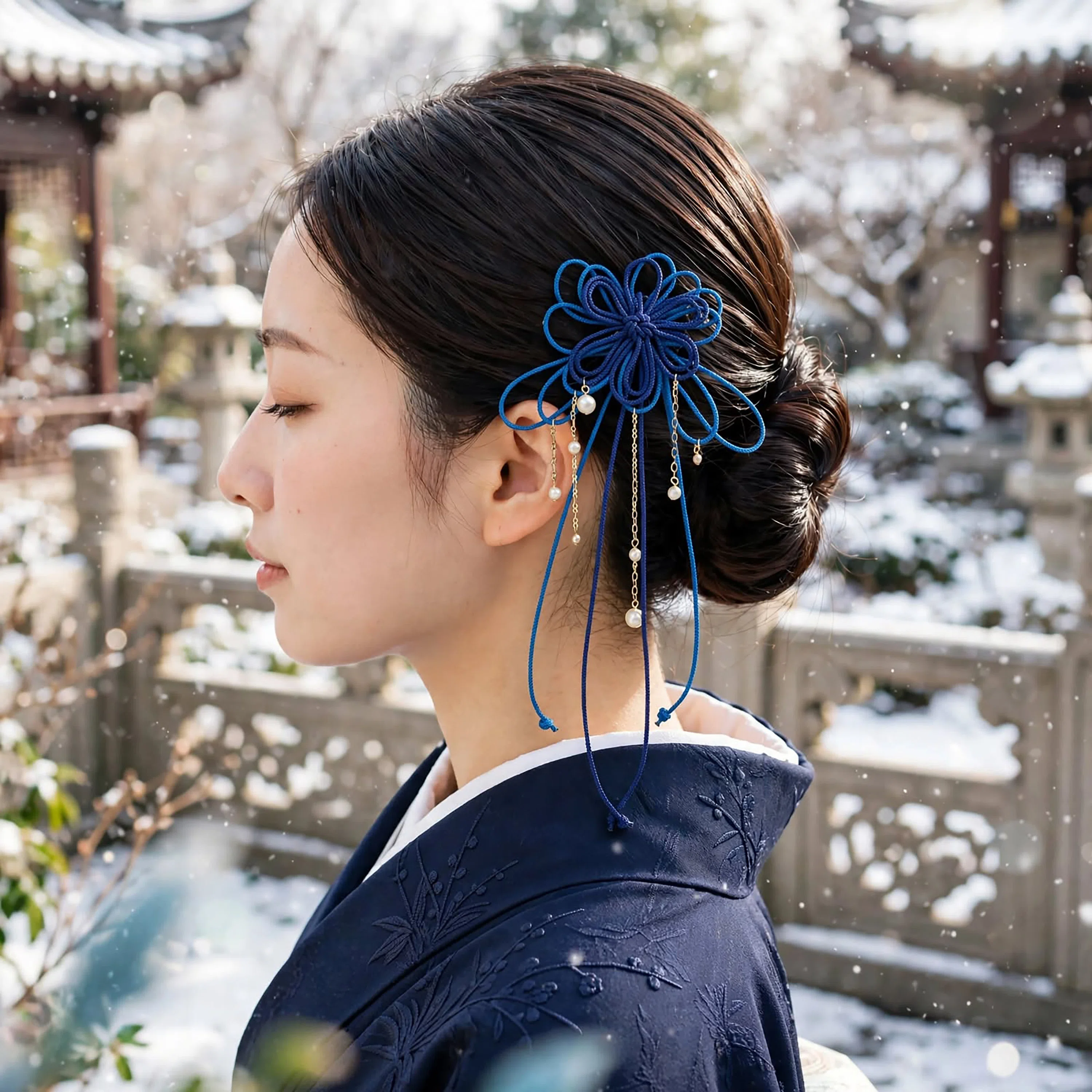 no.80 ハンドメイド　オータムカラー大人ヘアアクセサリー✩.*˚ 9月6日(日)の再販売｜nuta design